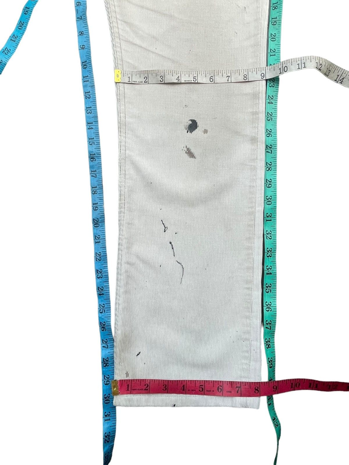 Levi's Vintage 80’s Levis Coduroy White Tab Painted Stain Size US 33 - 13 Thumbnail