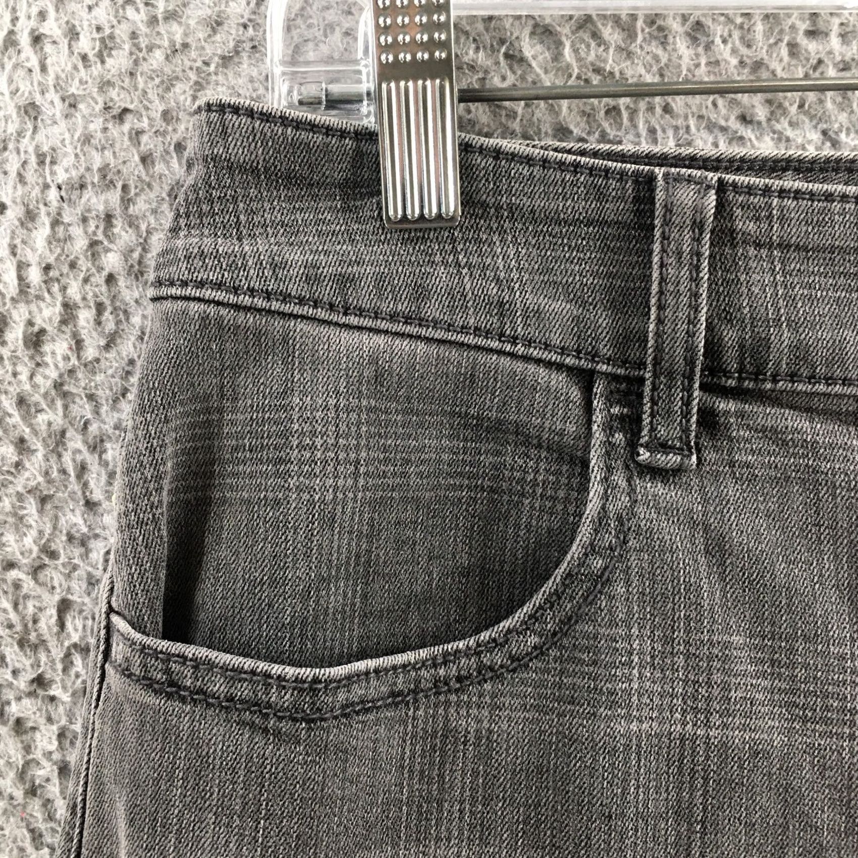 Vintage Maurices Jegging Jeans Womens M Reg Gray Denim High Rise Zip NEW Size 32" / US 10 / IT 46 - 3 Thumbnail