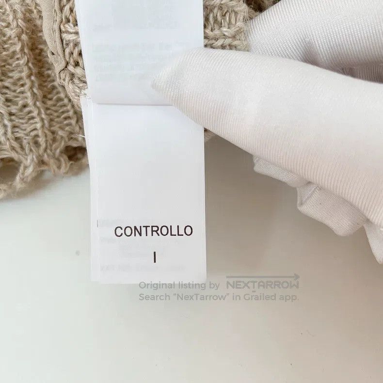 Brunello Cucinelli Brunello Cucinelli Hollow-out woven vest Size S / US 4 / IT 40 - 7 Thumbnail