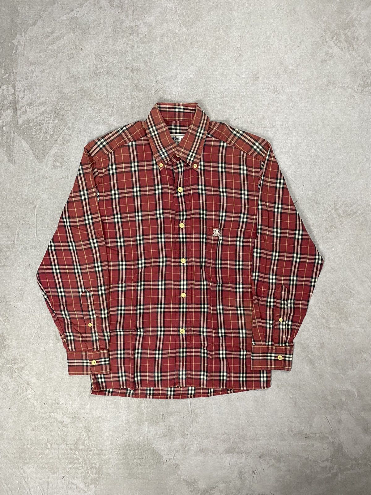 Burberry Vintage Burberrys Nova Check Button Shirt Size US S / EU 44-46 / 1 - 1 Thumbnail