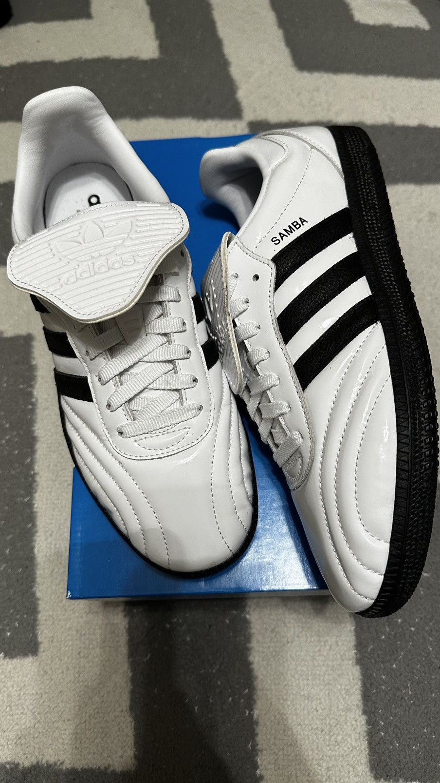 Adidas Adidas Samba OG Cloud White Mens Size 9 OG All | Grailed