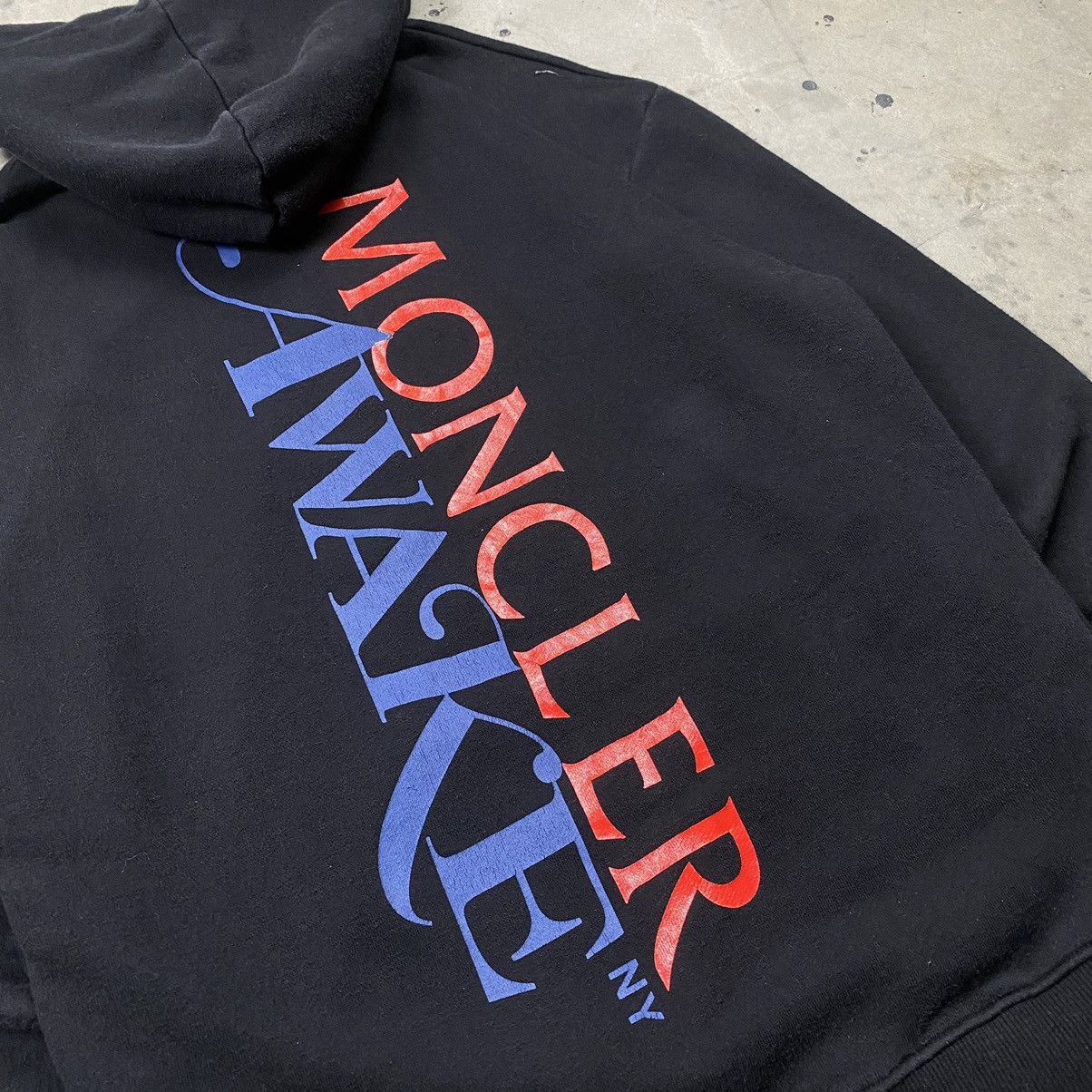 Awake NY × Moncler Moncler Awake Backhit Spellout Pullover Size US S / EU 44-46 / 1 - 3 Thumbnail