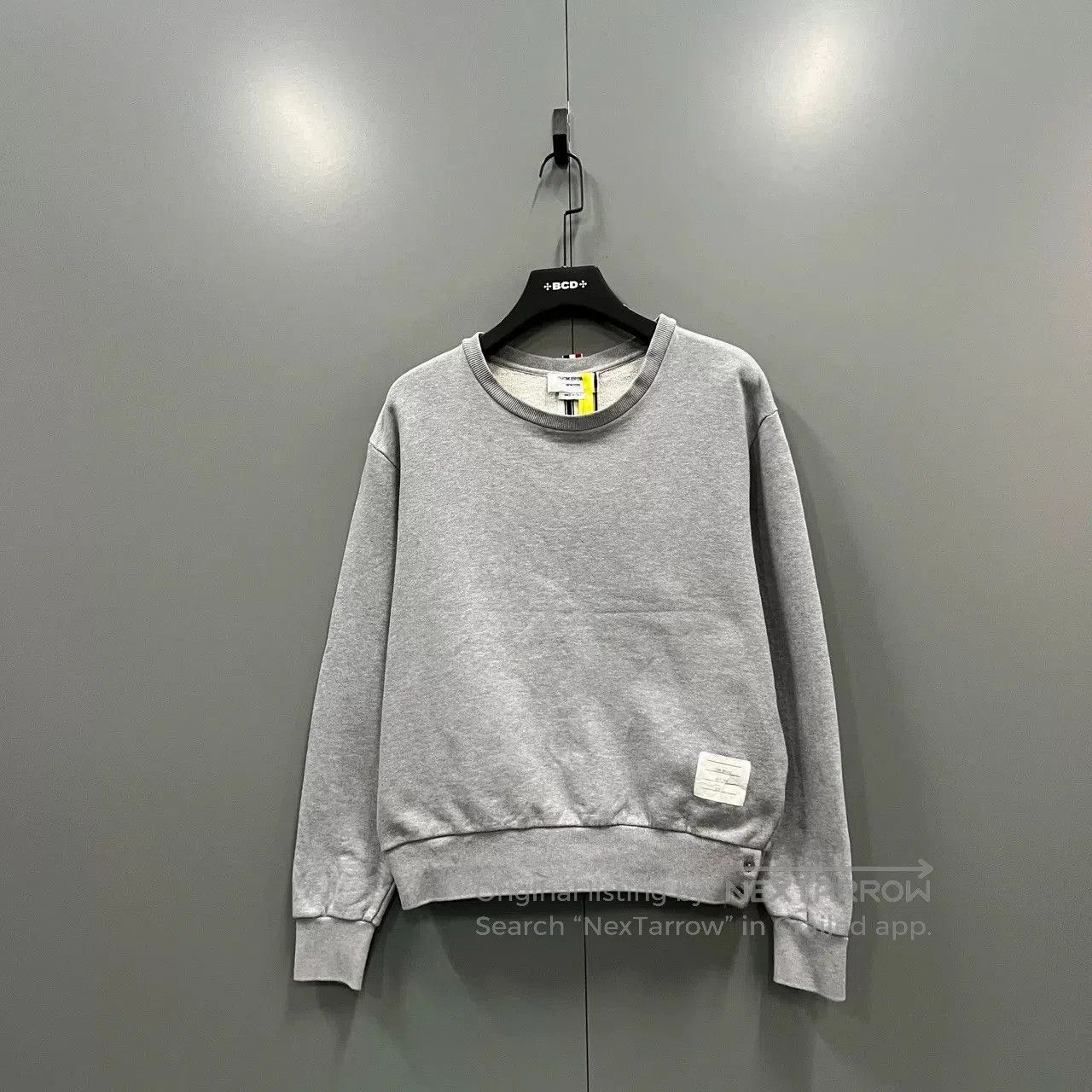 Thom Browne thom browne gray striped sweatshirt size 2. Size US M / EU 48-50 / 2 - 1 Thumbnail