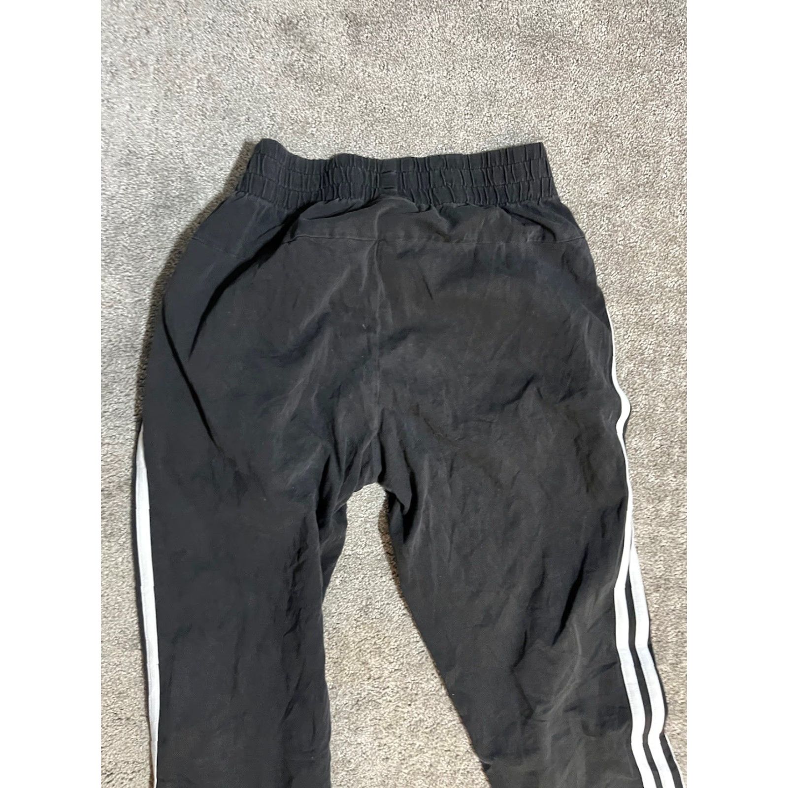 Adidas Adidas Sweatpants Women Black Training Pant Small 8-10 Women No Drawstring Size 28" / US 6 / IT 42 - 4 Thumbnail