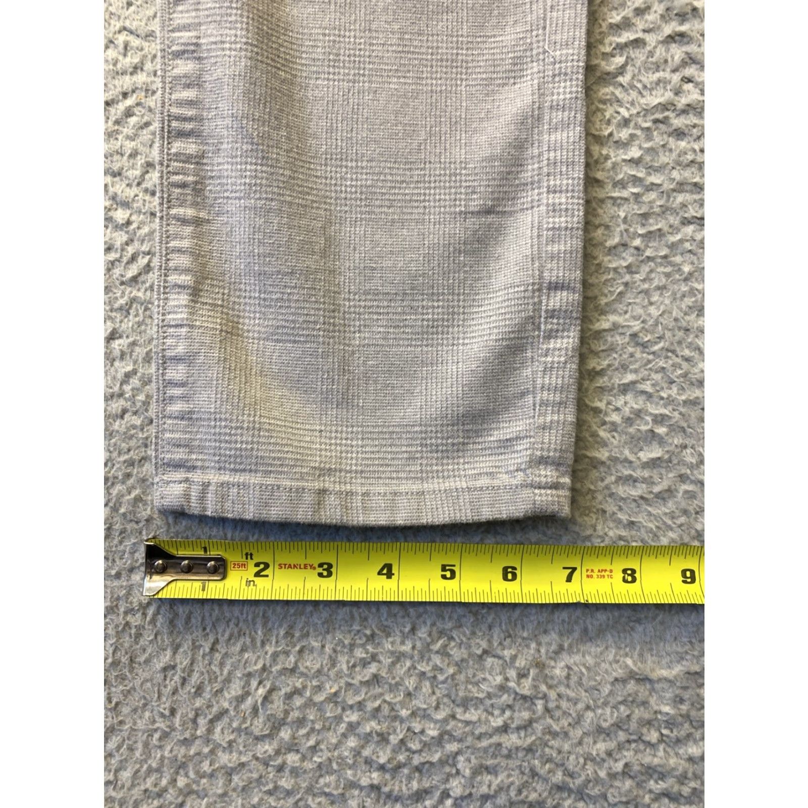Bonobos BONOBOS Pants Gray Plaid Slim Straight Fit 32x34 Casual Mens Size US 32 / EU 48 - 5 Thumbnail