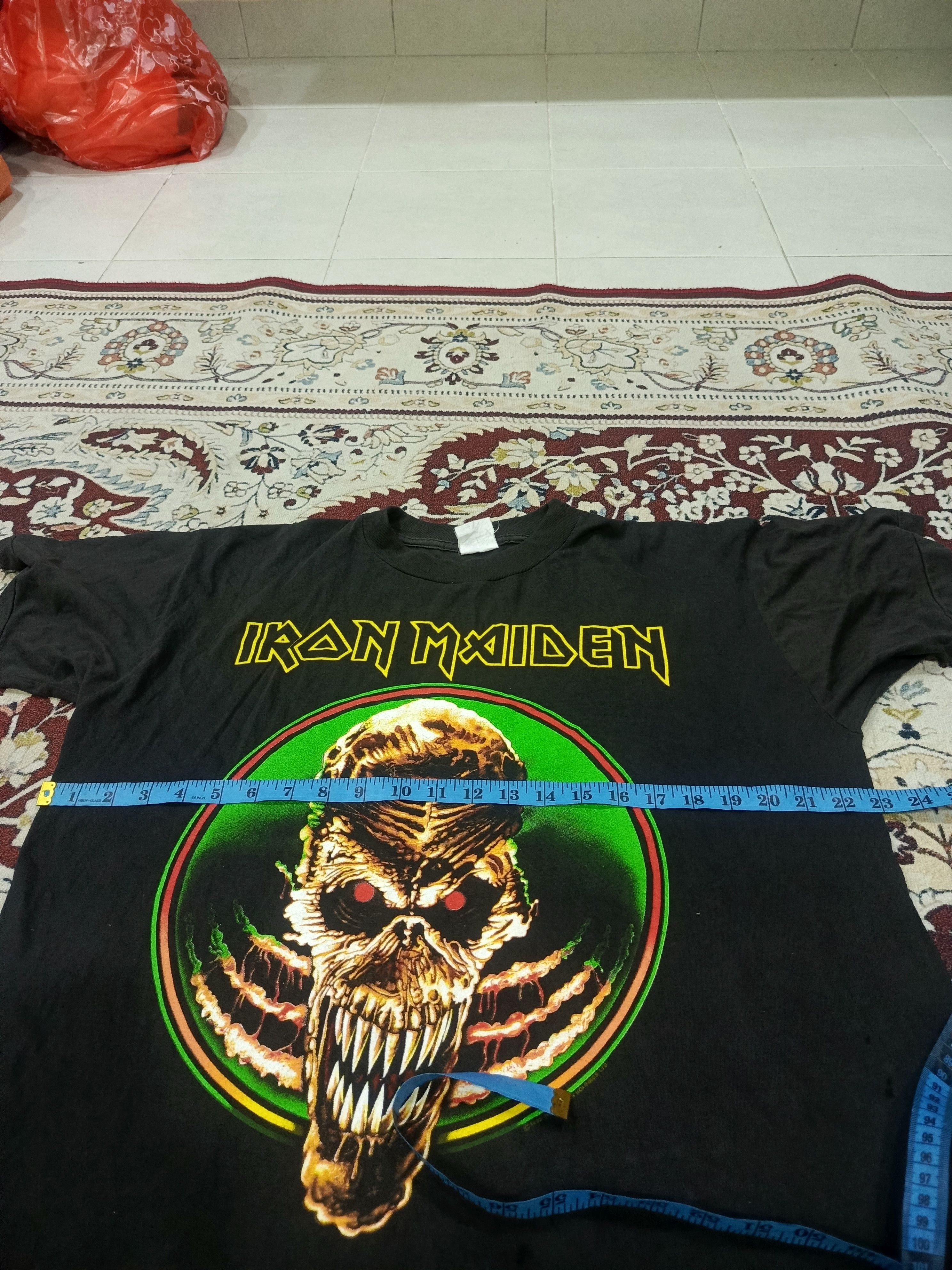 Iron Maiden Vintage 90s iron maiden Size US XL / EU 56 / 4 - 8 Thumbnail