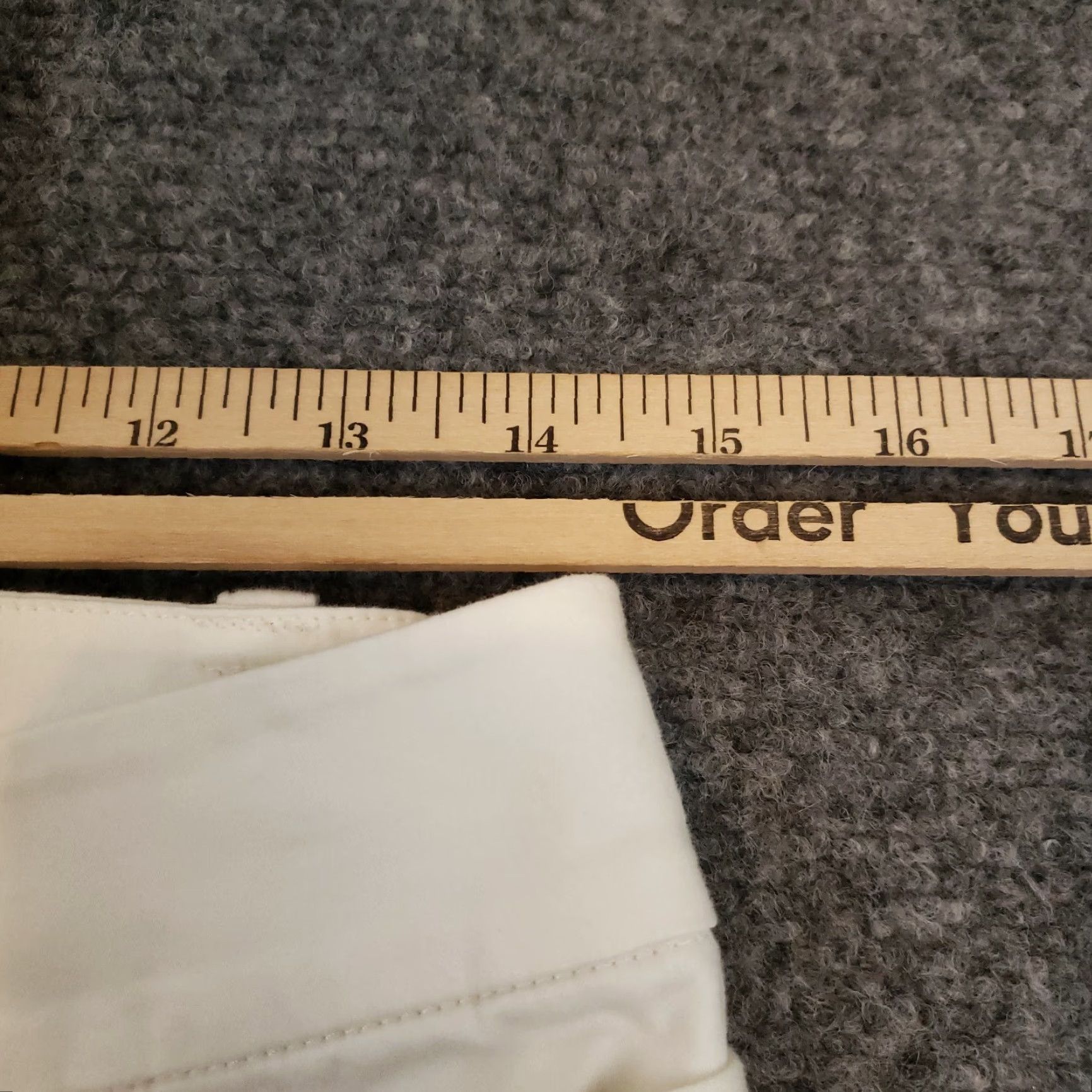 Ralph Lauren VINTAGE Lauren Ralph Lauren Pants Women 8 White Bootcut 29x29 Stretch Pockets Chino Size 30" / US 8 / IT 44 - 5 Thumbnail