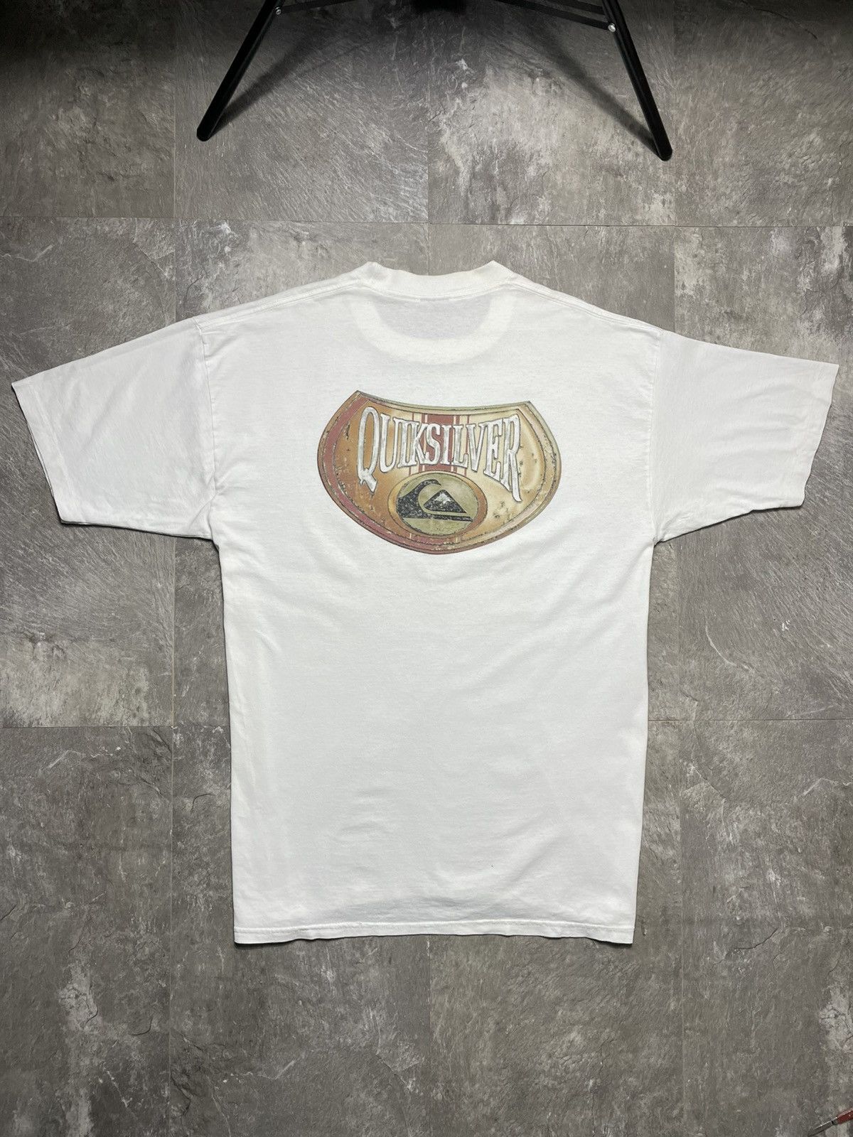 Quiksilver Vintage 90s Quiksilver T-Shirt Surf Style Surfing Rare Y2k Size US L / EU 52-54 / 3 - 1 Thumbnail