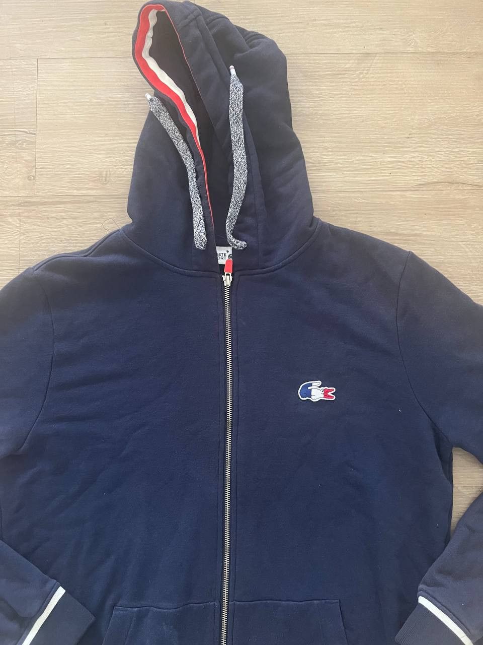 Lacoste LACOSTE france hoodie sz M Size US M / EU 48-50 / 2 - 1 Thumbnail