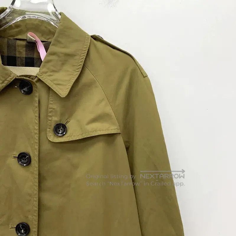 Burberry Burberry Military Green Women's Trench Coat. Size XXS / US 00 / IT 34 - 3 Thumbnail