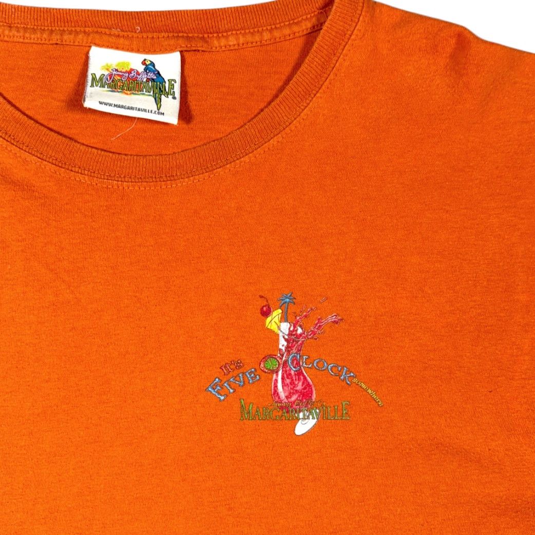 Vintage VINTAGE Margaritaville Shirt Adult SMALL Orange Cotton Tropical Las Vegas 90s Mens T-Shirt Size US S / EU 44-46 / 1 - 3 Thumbnail