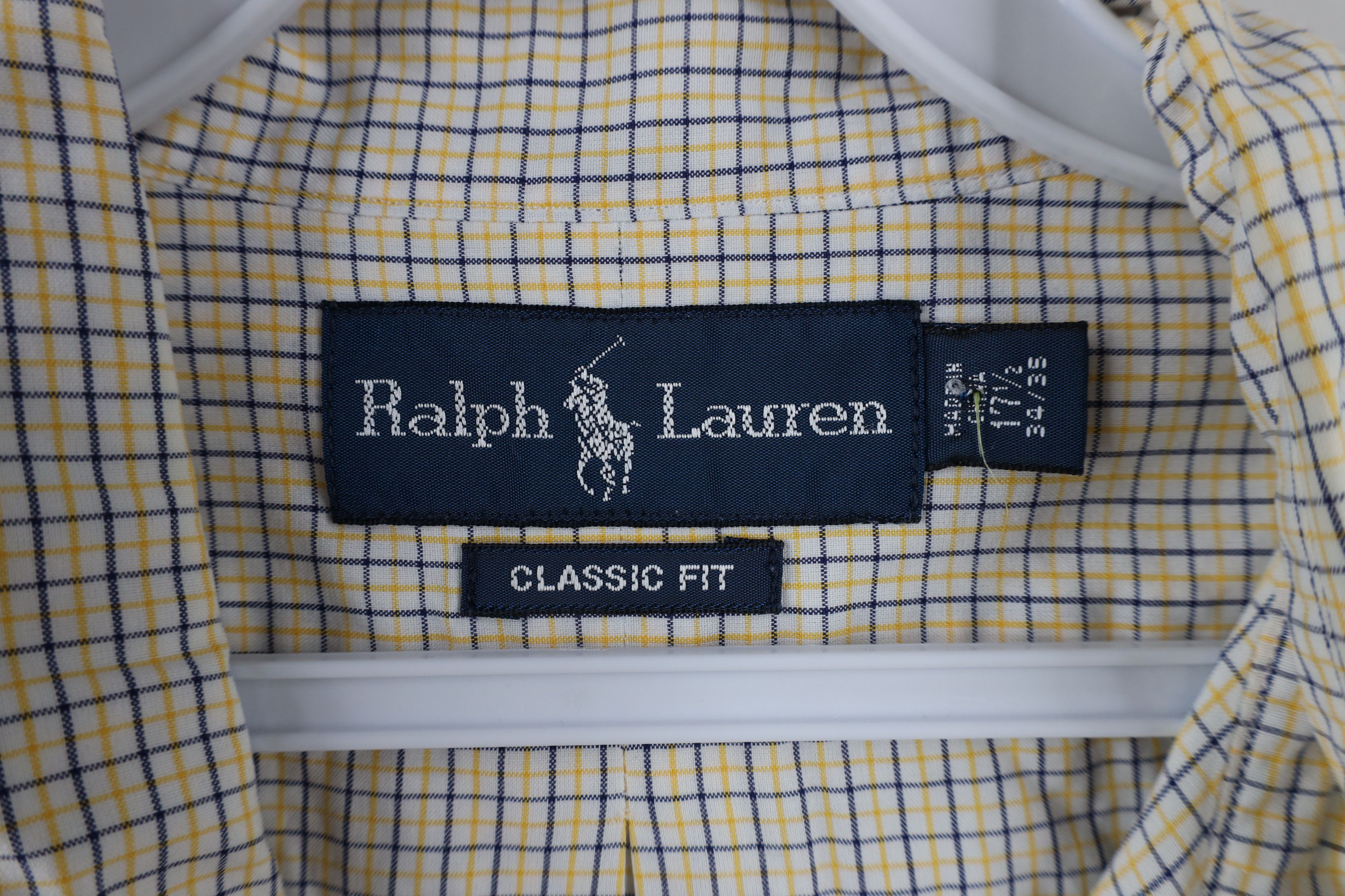 Polo Ralph Lauren Vintage 90s Ralph Lauren Fit Tattersall Plaid Button Shirt Size US M / EU 48-50 / 2 - 5 Thumbnail
