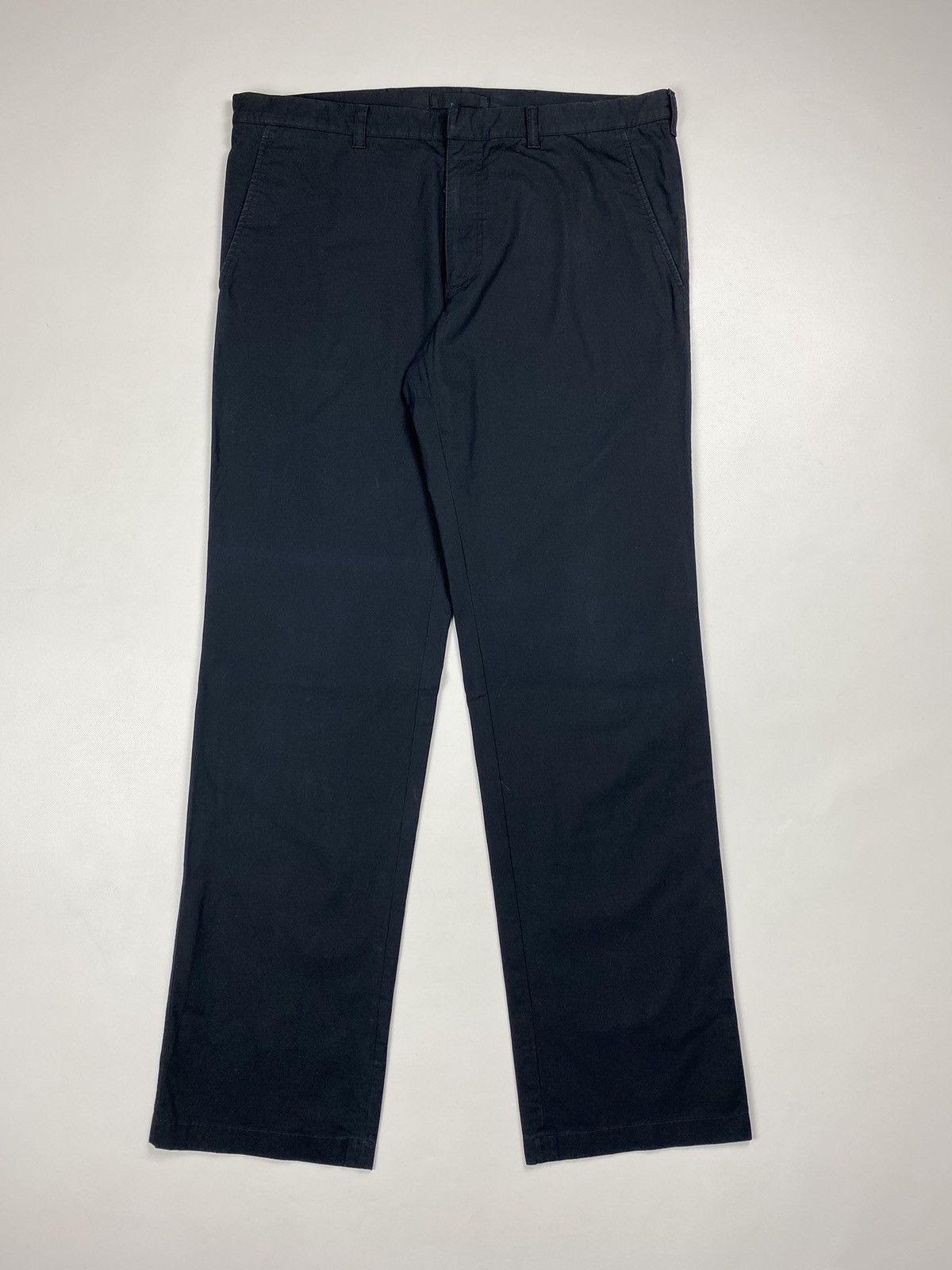 Image of Prada Black Tab Classic Fit Men’S Chino Pants Trousers, Men's (Size 36)