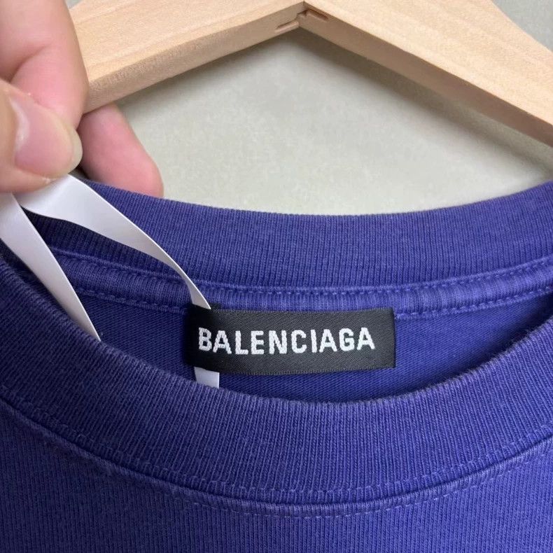 Balenciaga Balenciaga Semi-high Neck Top Model Slim Fit Short Sleeve Size US M / EU 48-50 / 2 - 3 Thumbnail