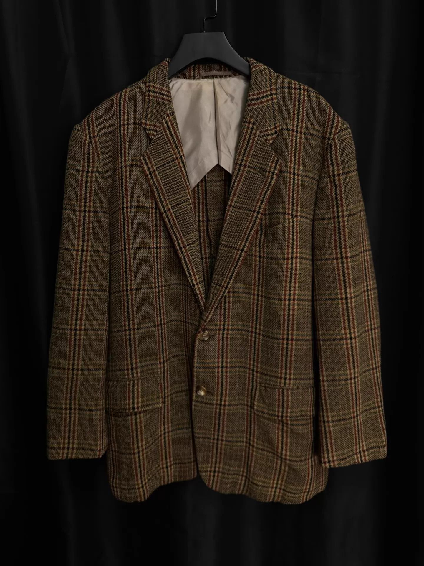 Comme des Garcons COMME DES GARCONS 93SS Check Knit Runway Jacket Size US M / EU 48-50 / 2 - 1 Thumbnail