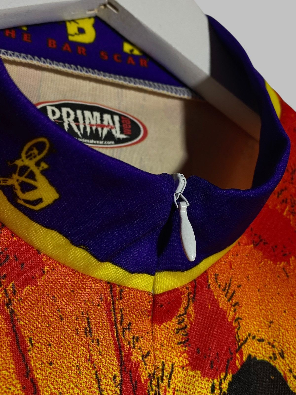 Other 🔥 Y2K BMX BIKE RACE JERSEY AOP PRIMAL XTREME CYBER COLOR Size US L / EU 52-54 / 3 - 12 Thumbnail