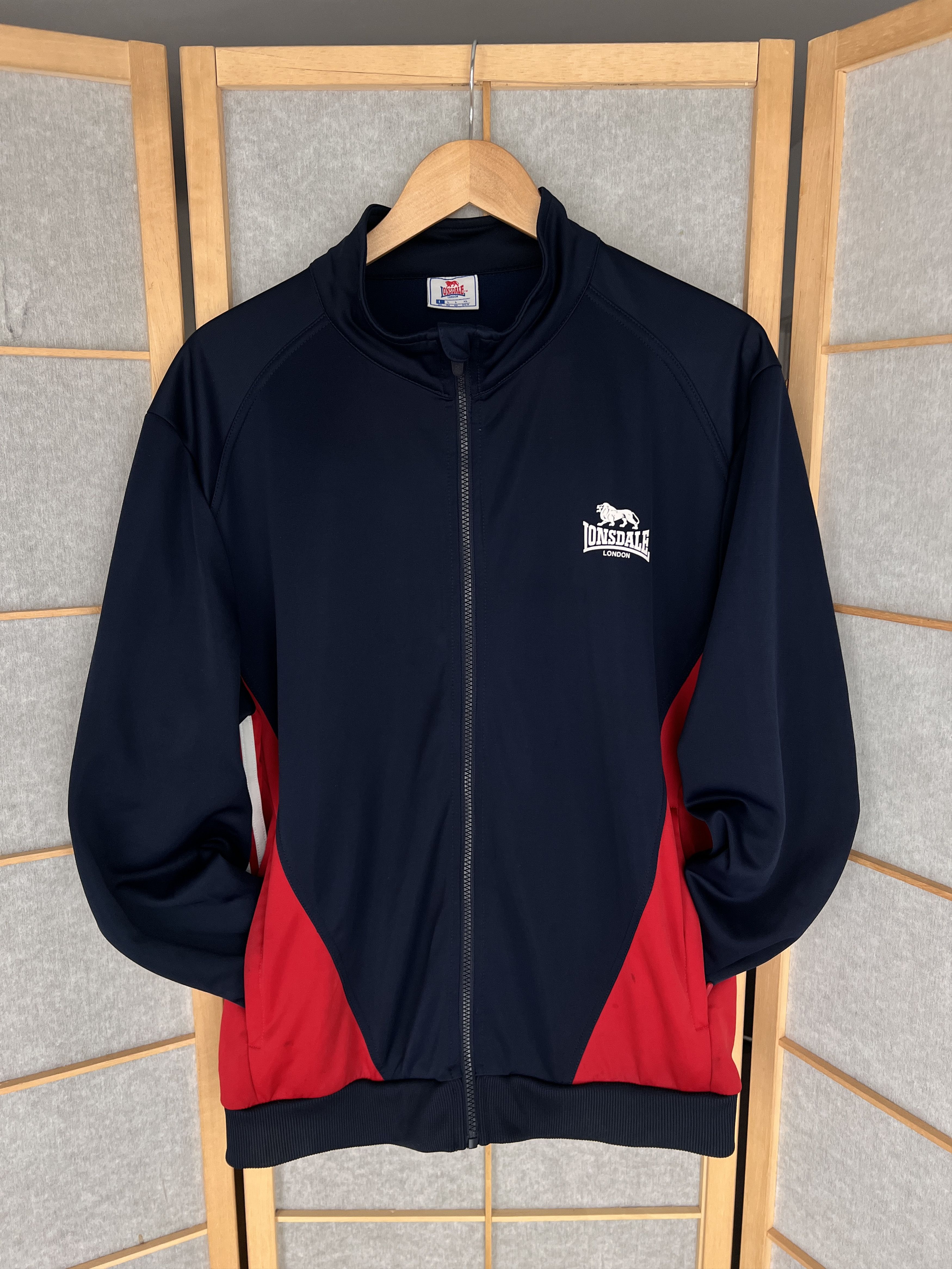 Lonsdale Lonsdale True Vintage England Track top Jacket punk casual Size US L / EU 52-54 / 3 - 2 Thumbnail