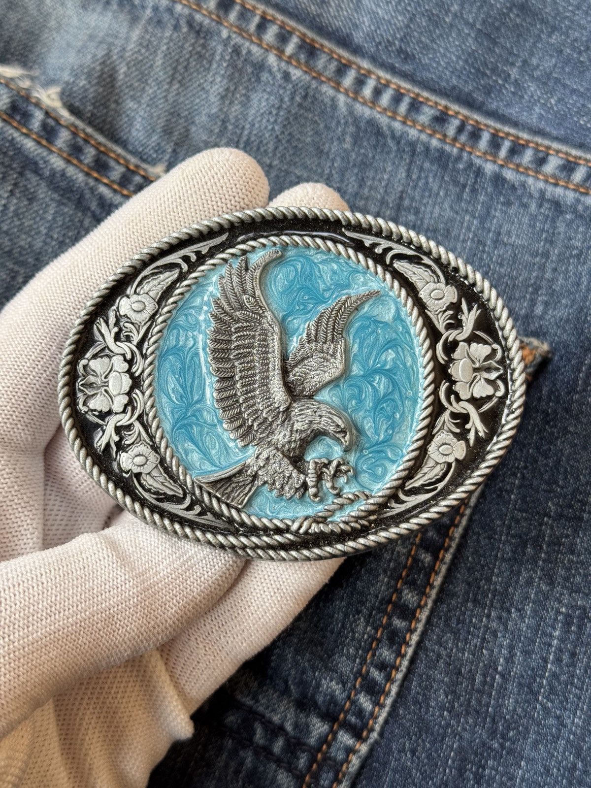 Vintage 🇺🇸Siskiyou awesome retro badge rare from belt 1991 Size ONE SIZE - 1 Thumbnail