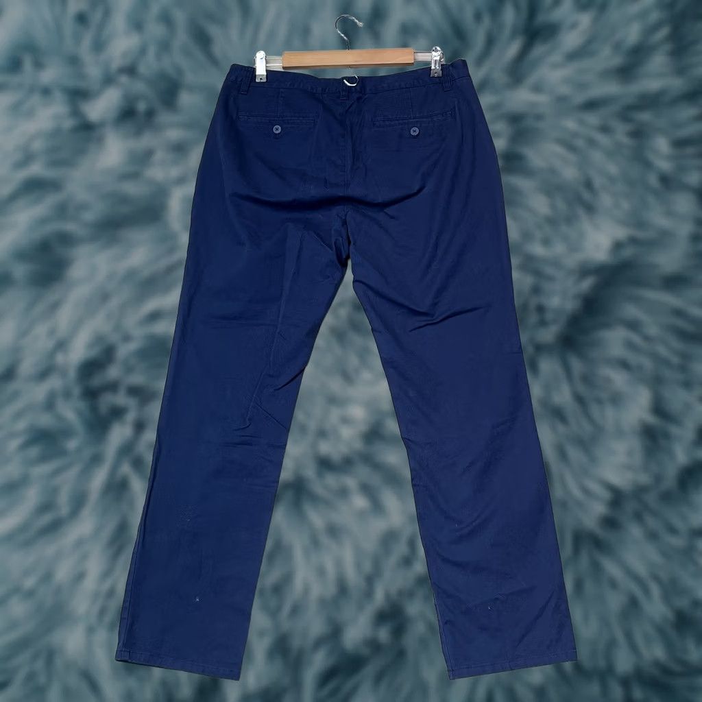 Bonobos Bonobos Pants Mens 33 x 30 Blue Slim Straight Leg Chinos Flat Front Weekday Warrior Size US 33 - 1 Thumbnail