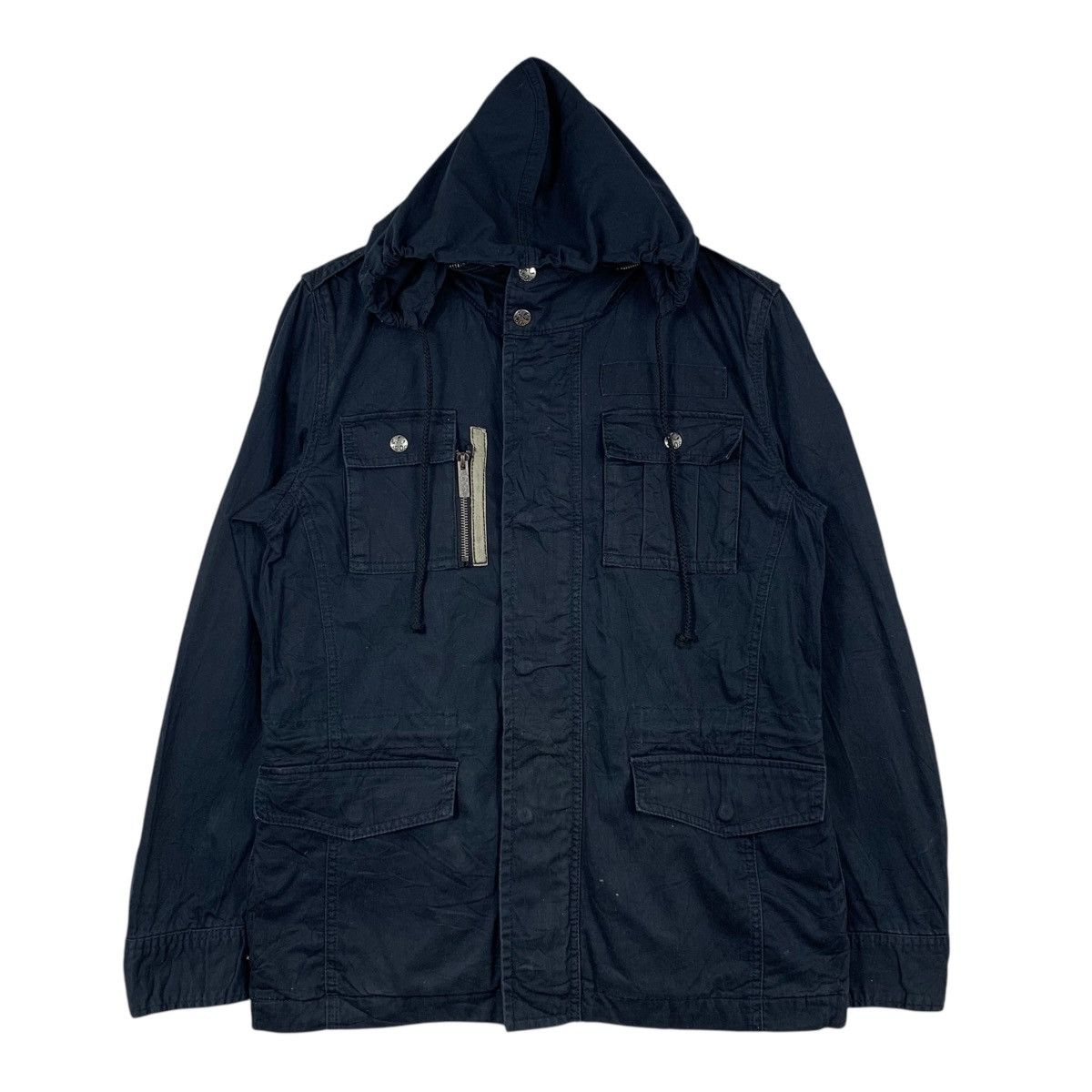 Vintage LEE COOPER American Casuawear Double Pocket Hoodie Jacket Size US L / EU 52-54 / 3 - 1 Thumbnail