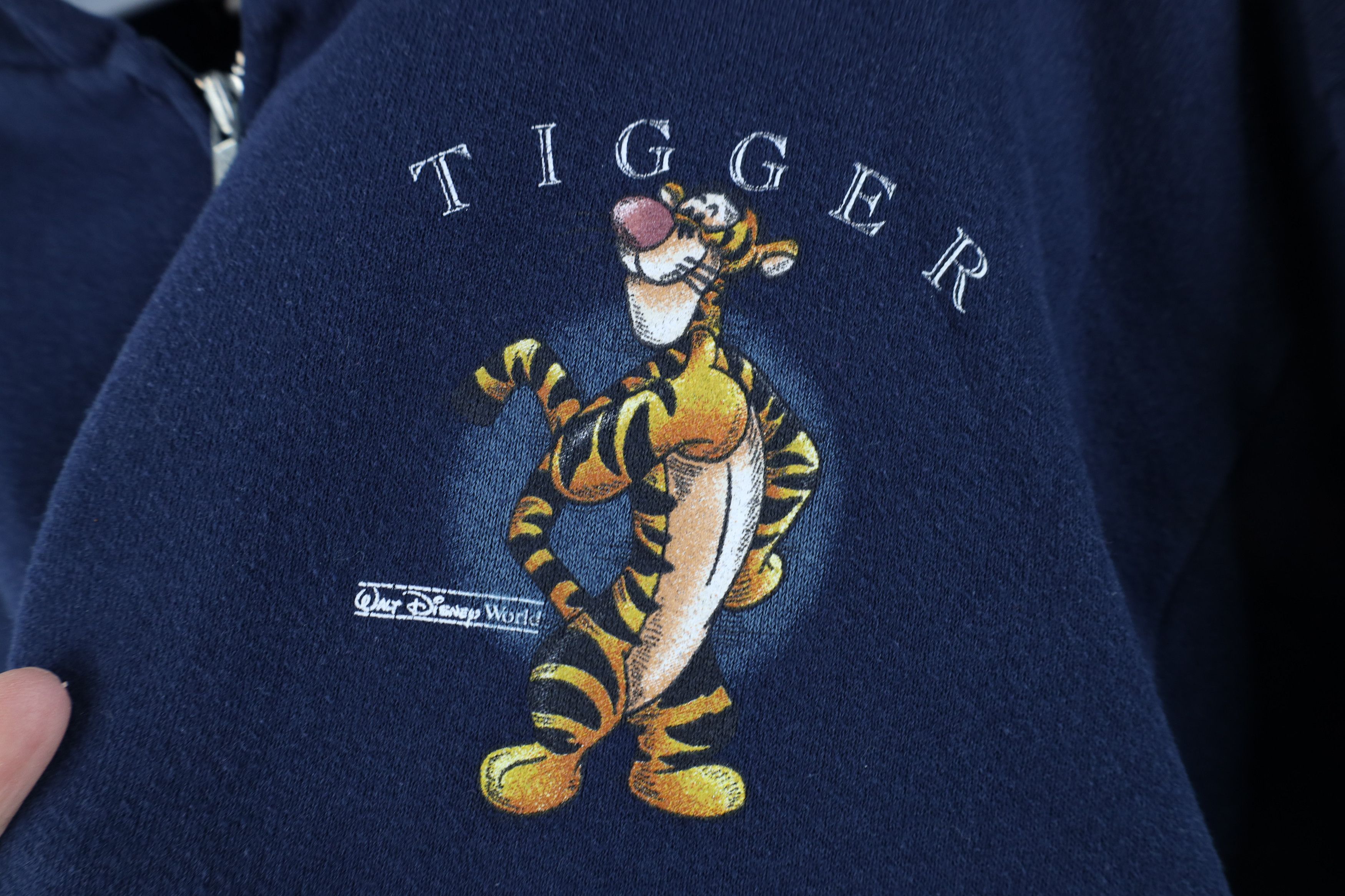 Disney Vintage 90s Disney Winnie the Pooh Tigger Full Zip Hoodie Size US M / EU 48-50 / 2 - 4 Thumbnail