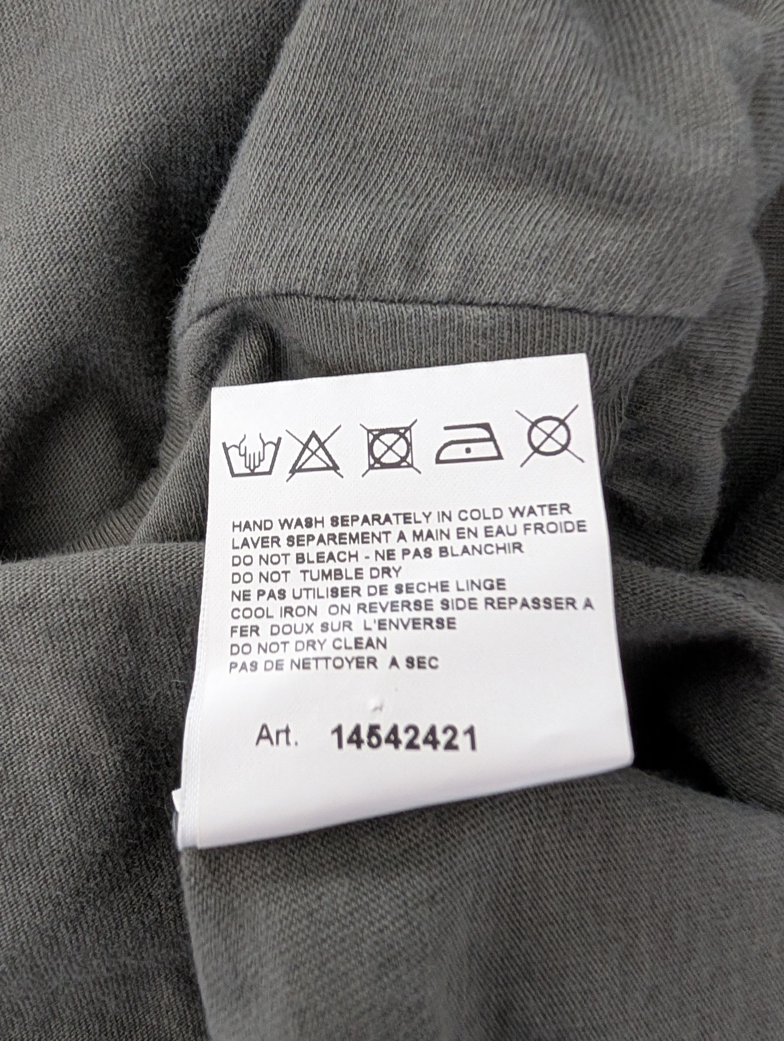 Pierre Balmain Olive Top with Logo Size XS / US 0-2 / IT 36-38 - 5 Thumbnail