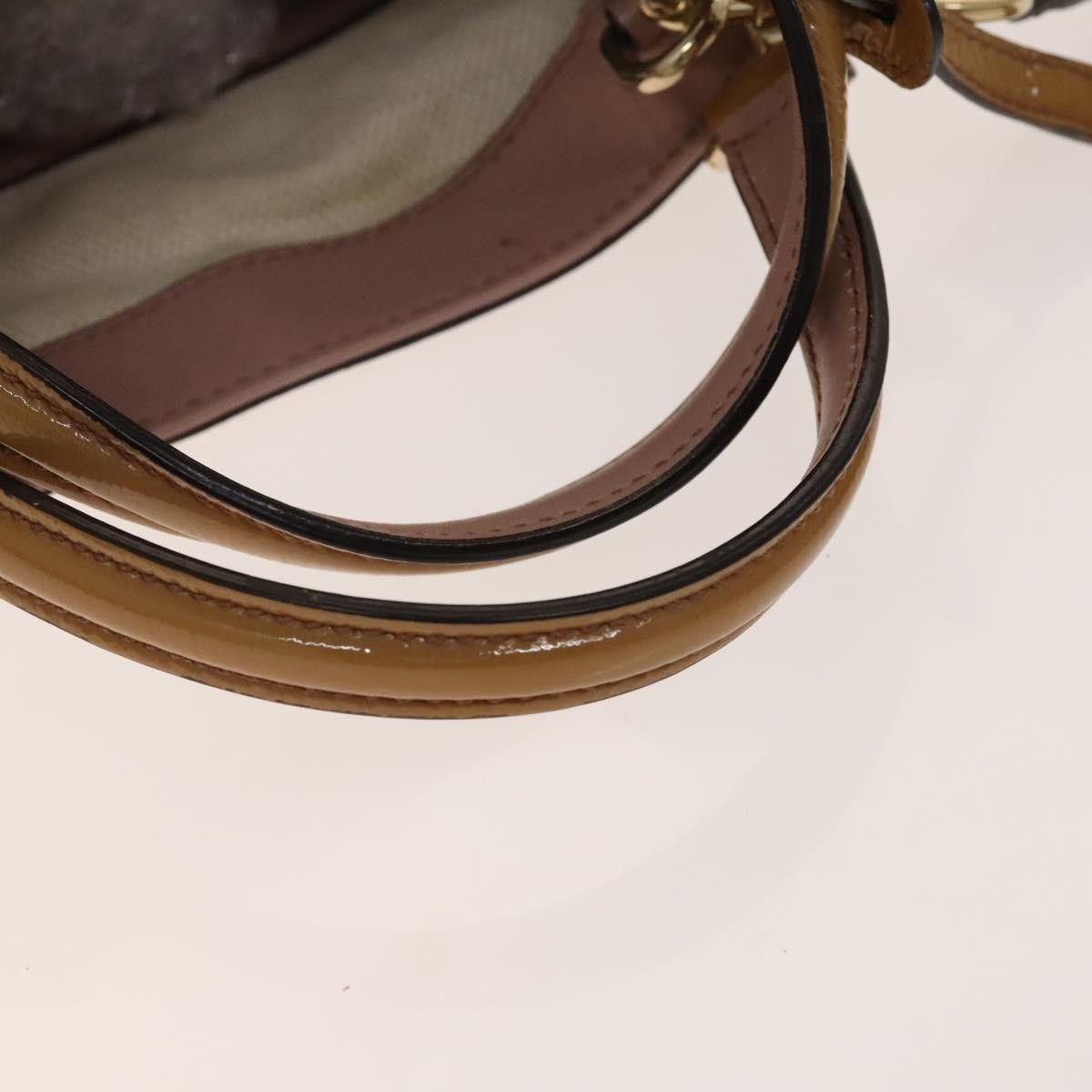 Gucci GUCCI Soho Hand Bag Enamel Beige Gold Size ONE SIZE - 9 Thumbnail