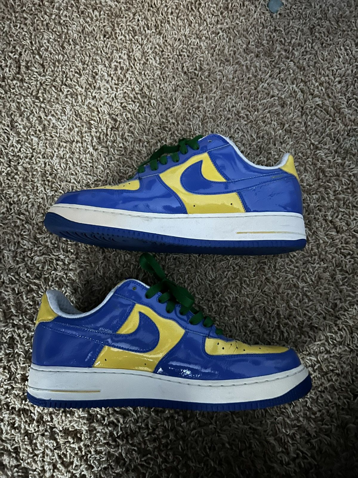 Nike Nike Air Force 1 “Brazil” Size US 12 / EU 45 - 2 Thumbnail
