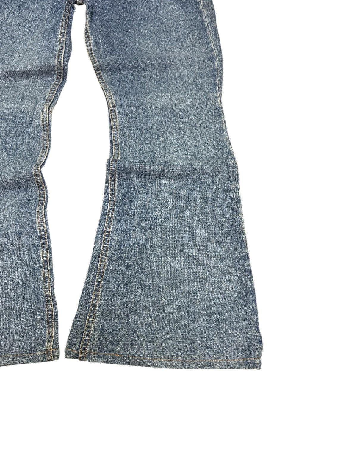 If Six Was Nine Vintage Lace-Up Flare L.e.i Jeans Boho Y2K Corset Pants Size US 30 / EU 46 - 7 Thumbnail