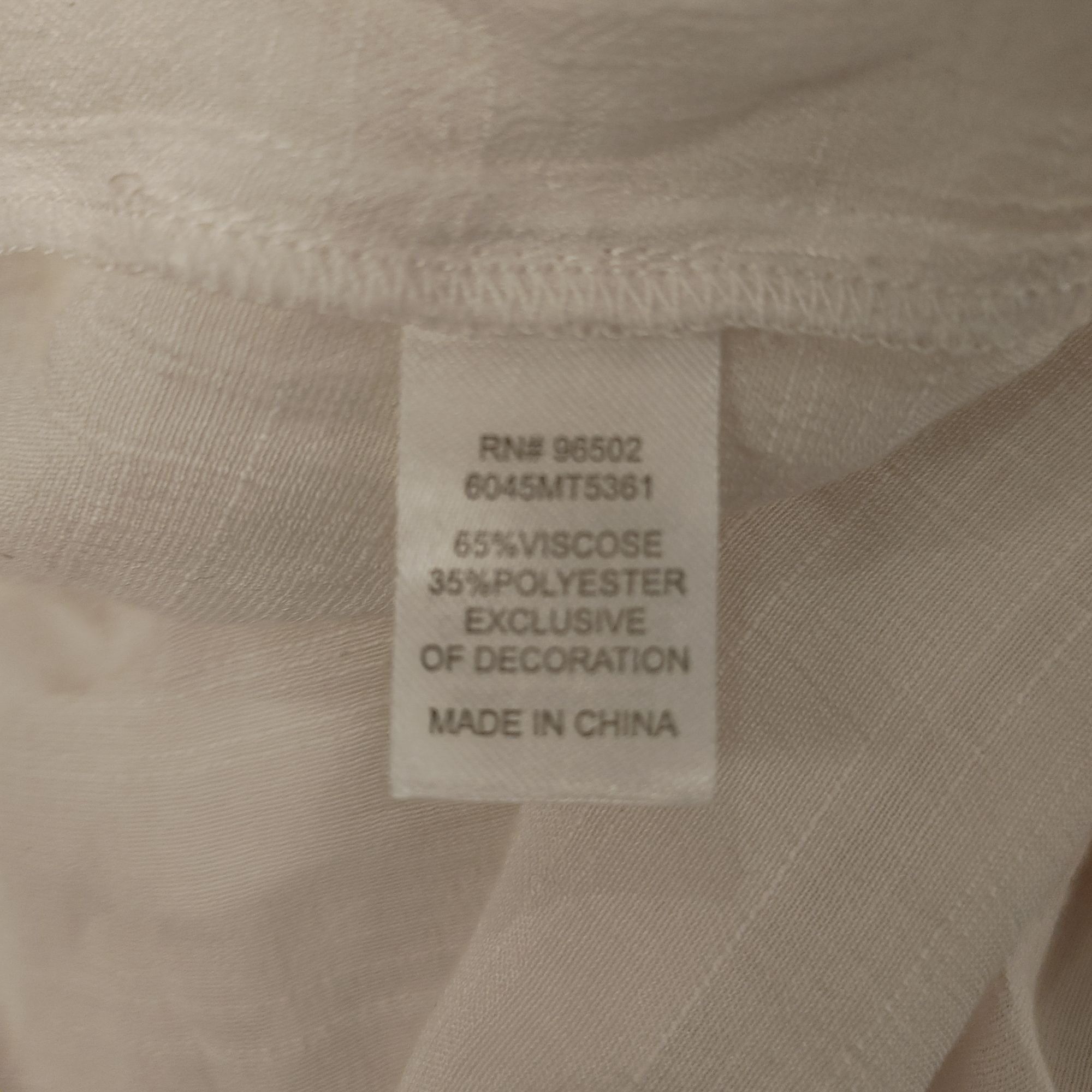 Other Krazy Kat Women's White Viscose Open Front Robe/Cover-up XL Size XL / US 12-14 / IT 48-50 - 4 Thumbnail