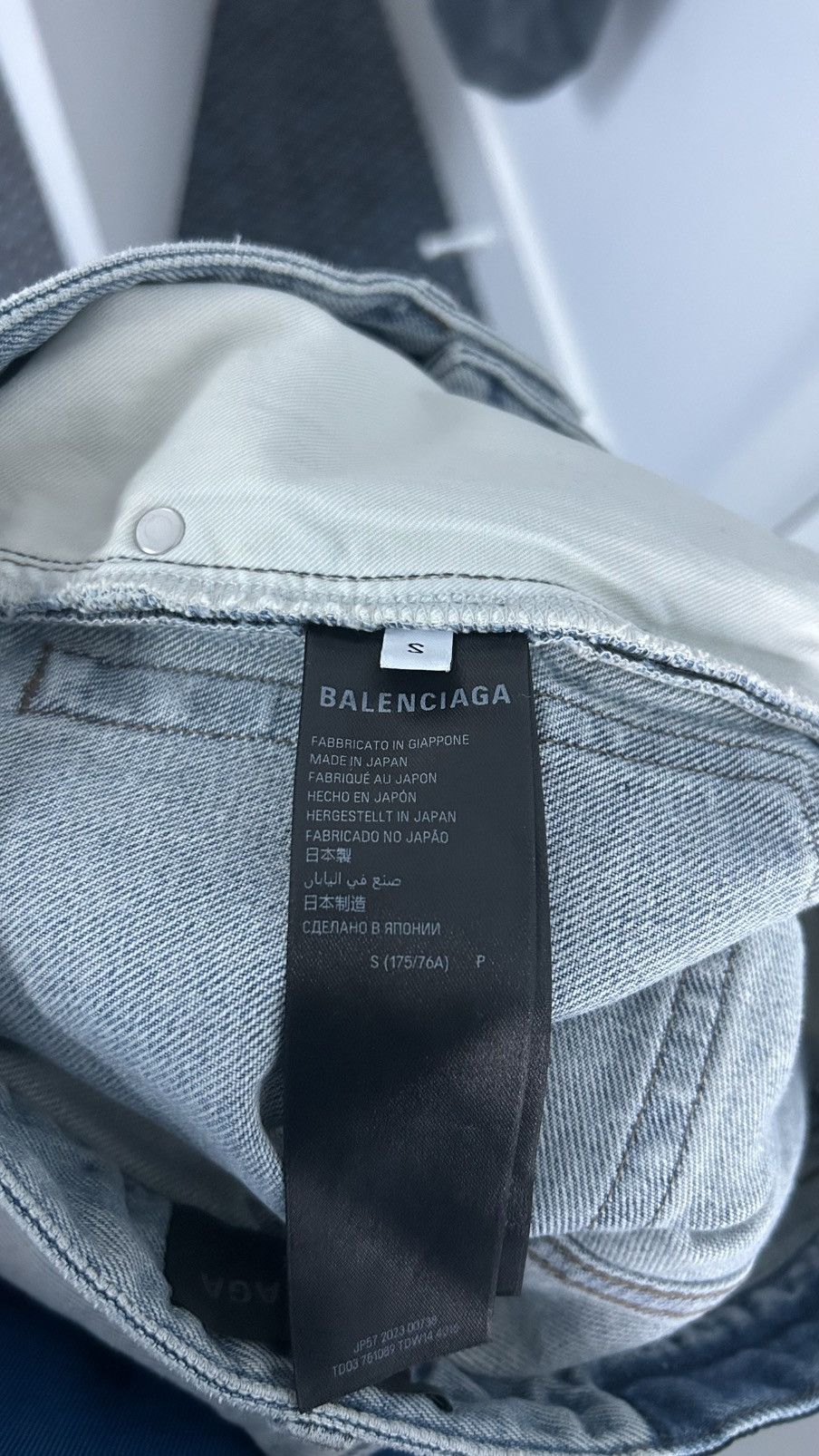 Balenciaga balenciaga fw23 bootcut denim Size US 28 / EU 44 - 7 Thumbnail