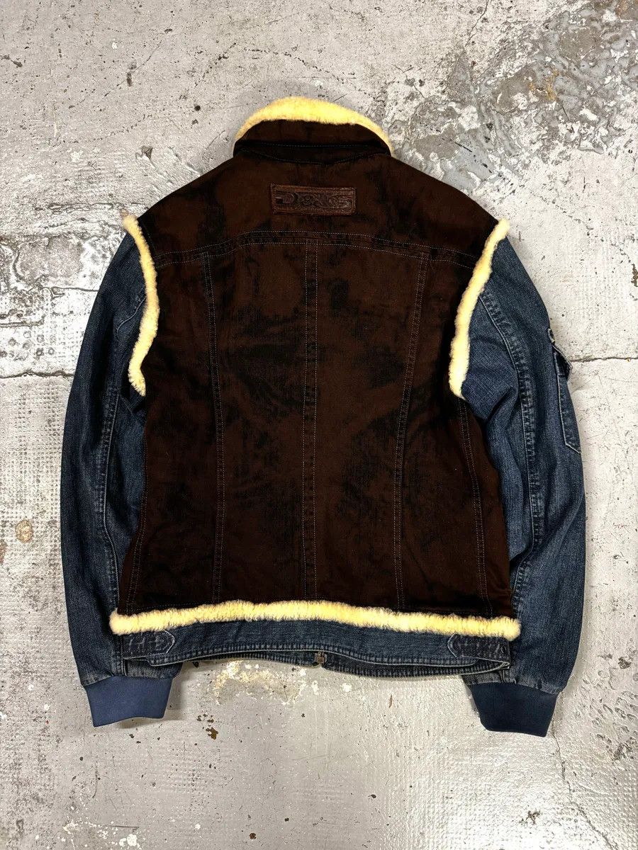 Dolce & Gabbana AW2005 Dolce & Gabbana Cowboy Denim Shearling Jacket Size US M / EU 48-50 / 2 - 4 Thumbnail