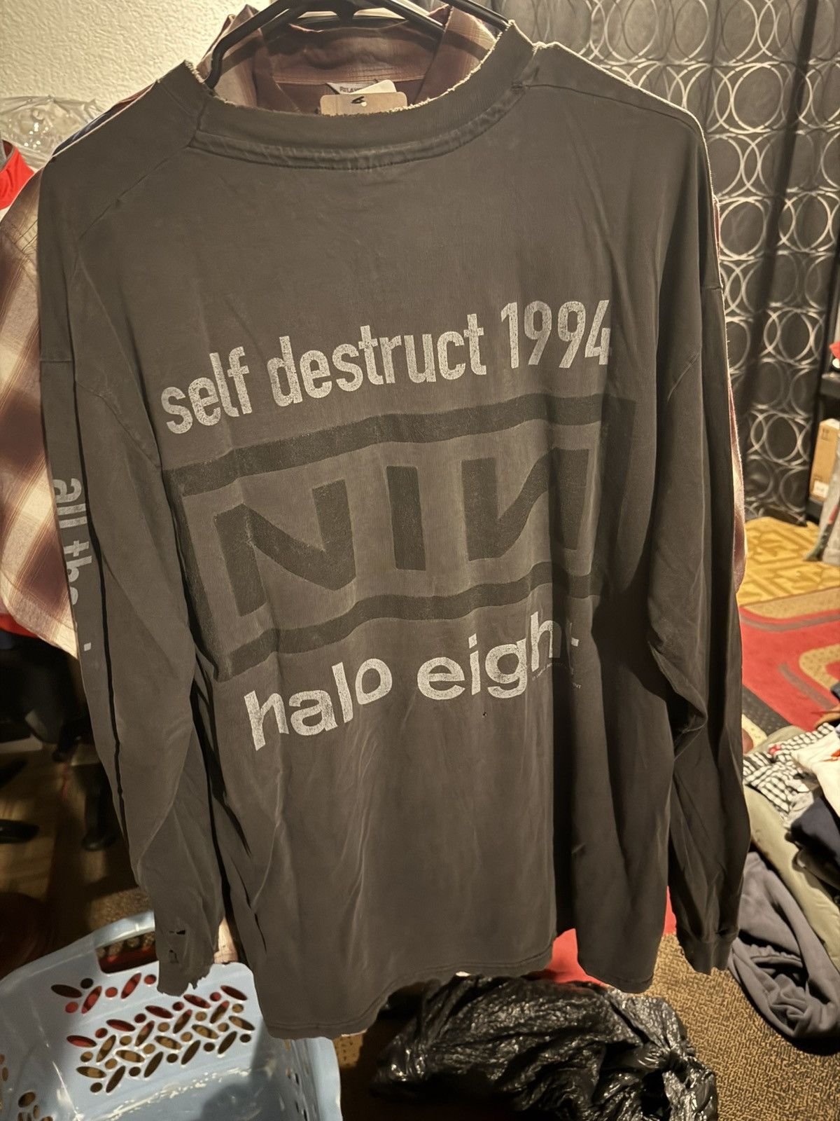 Hanes Nin long sleeve halo Size US XL / EU 56 / 4 - 3 Thumbnail