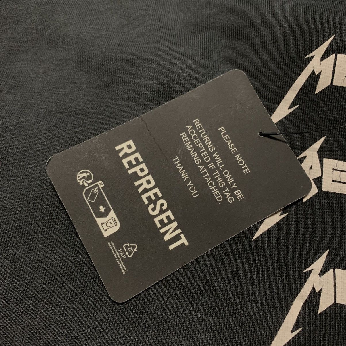 Represent Clo. Represent Small Shorts Metallica Local Crew Stained Black Size US 30 / EU 46 - 6 Thumbnail