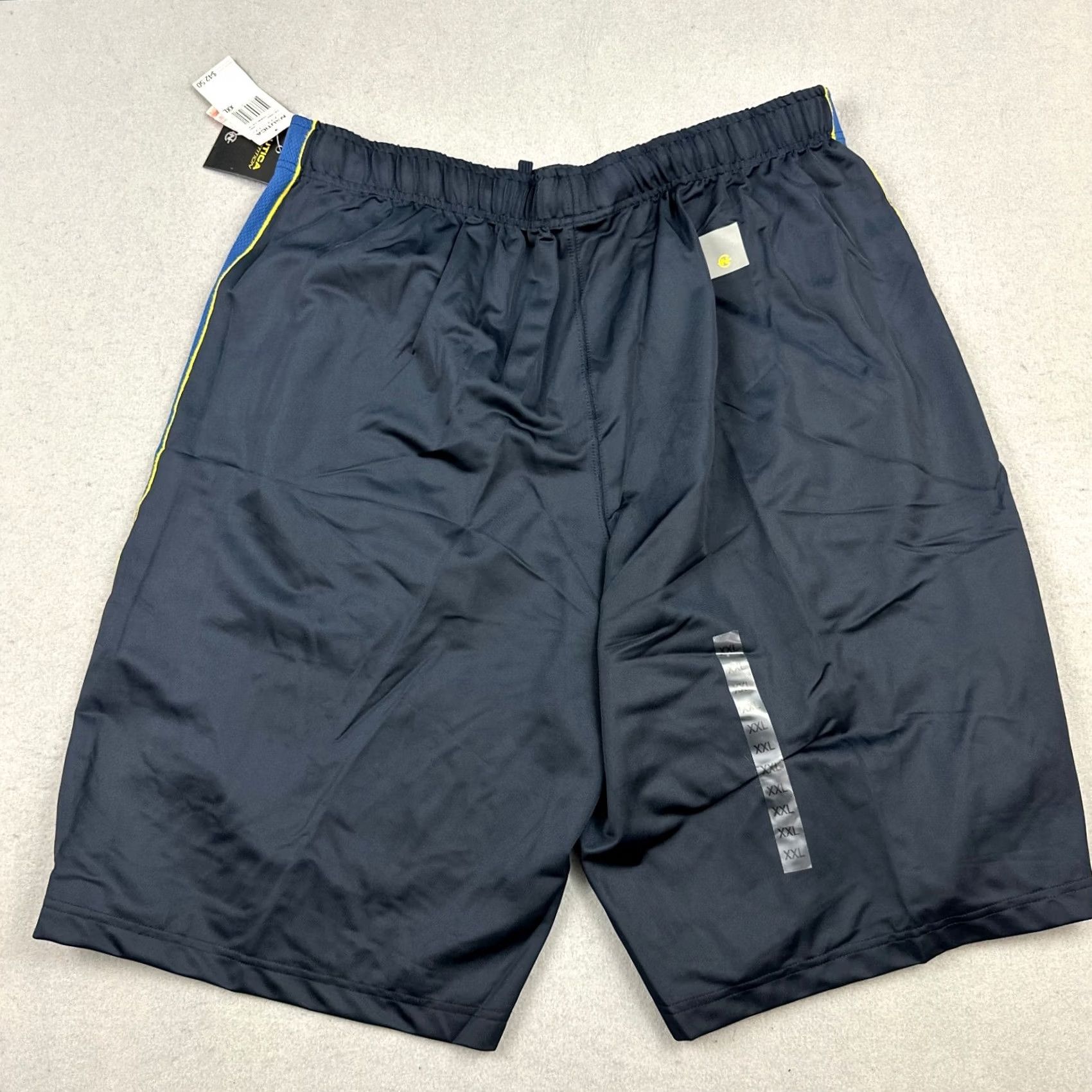 Nautica Nautica Competition Athletic Shorts Men 2XL Navy Blue Spellout Y2K Deadstock XXL Size US 39 - 4 Thumbnail
