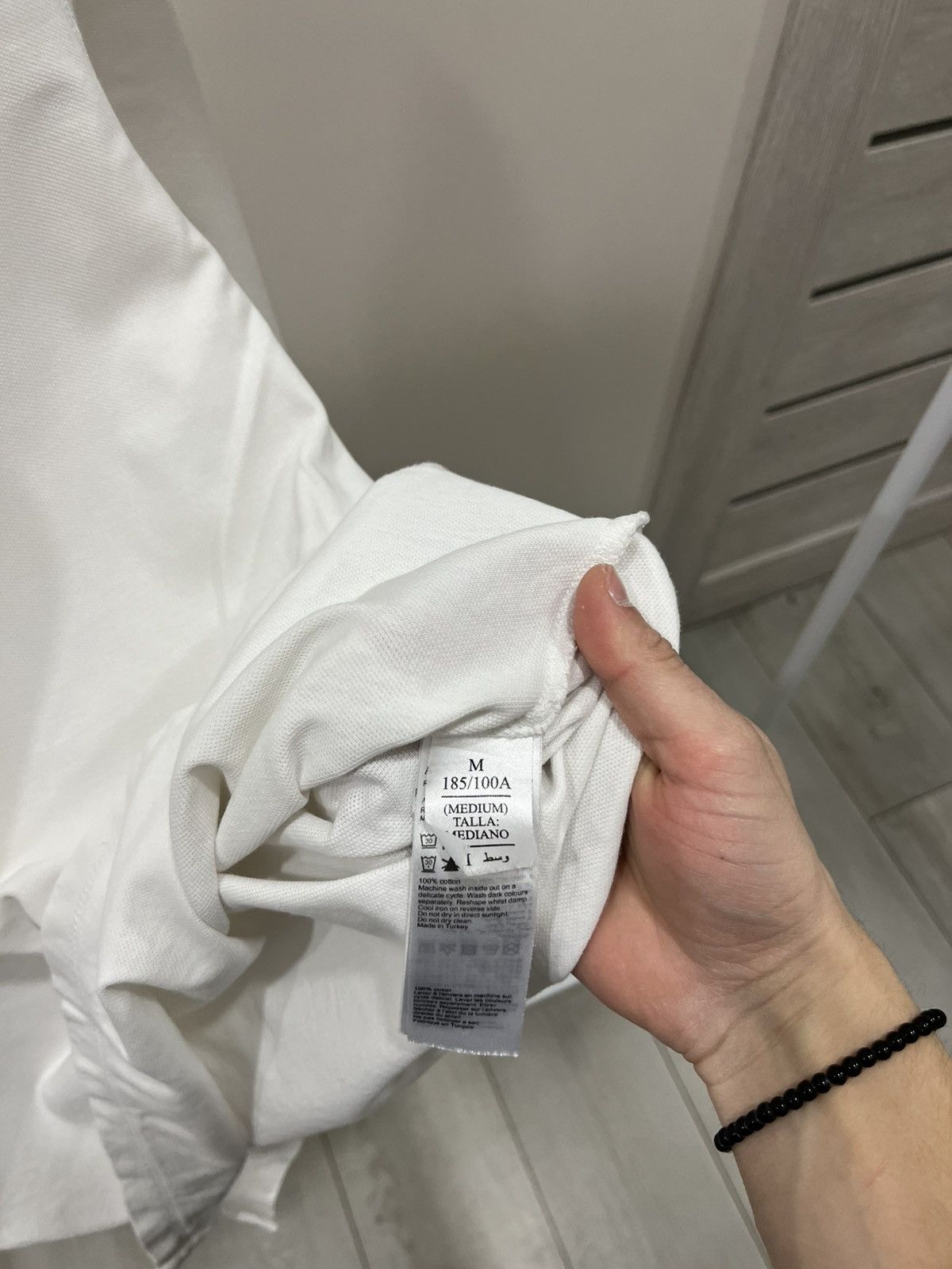 Allsaints Vintage Allsaints Y2K Rugby White Polo Longsleeve Shirt M Size US M / EU 48-50 / 2 - 5 Thumbnail