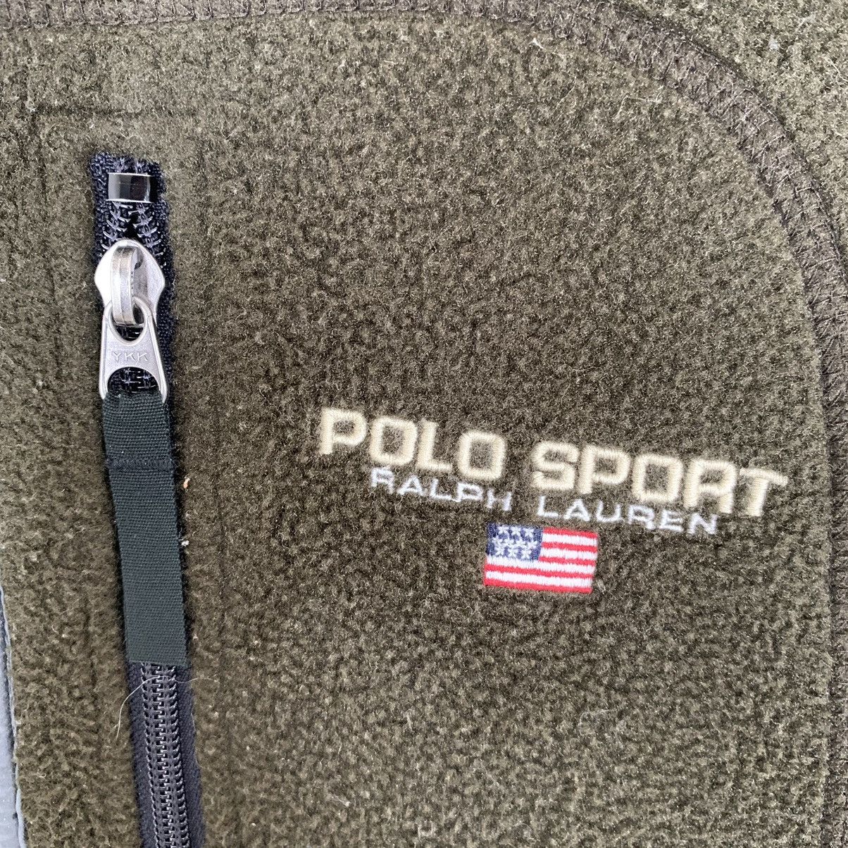 Polo Ralph Lauren Polo Sport Ralph Lauren Fleece Pullover Zipper Jacket Size US L / EU 52-54 / 3 - 5 Thumbnail