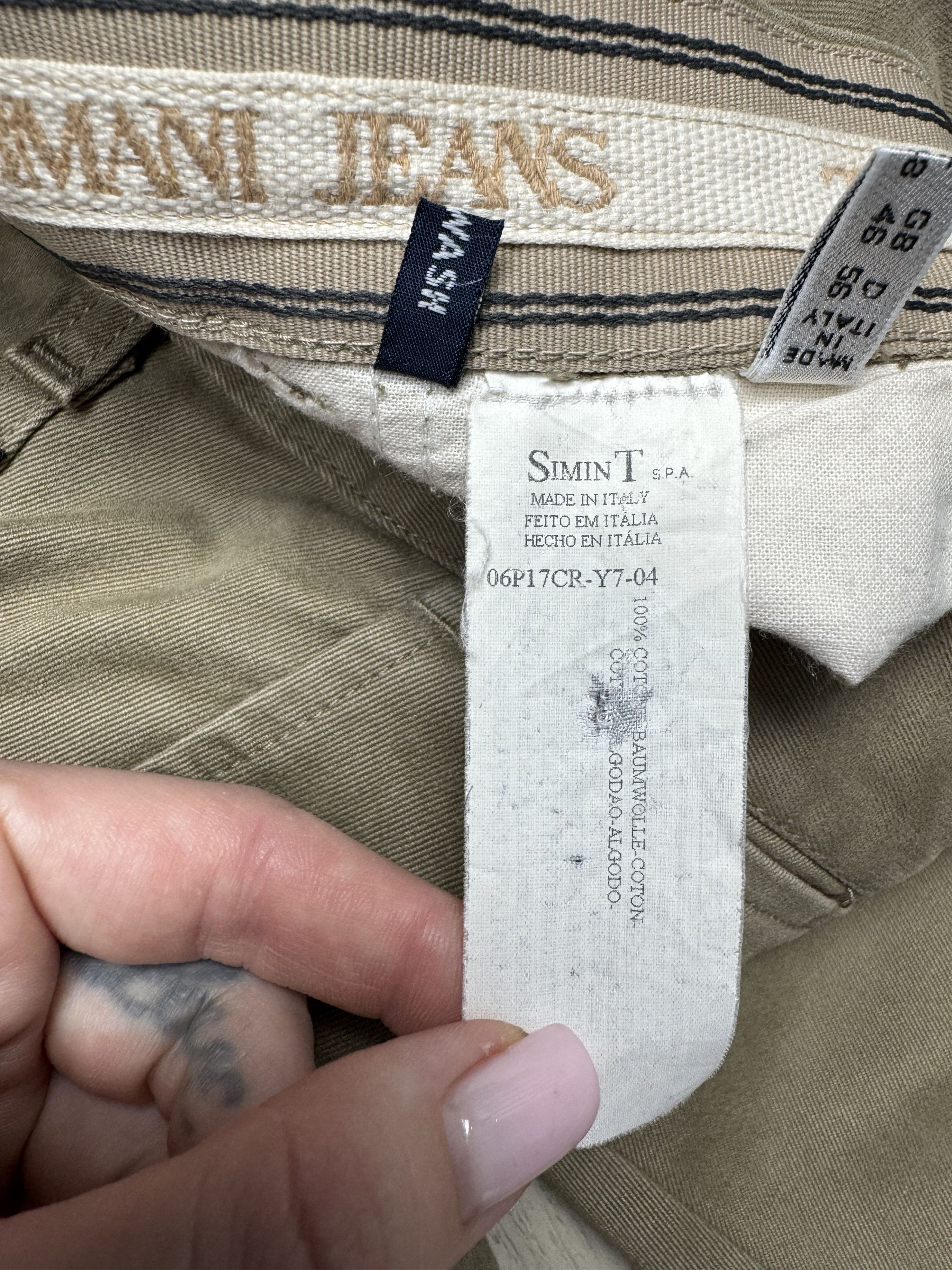 Armani Armani Jeans Vintage Mens Chino Pants Size US 40 / EU 56 - 6 Thumbnail