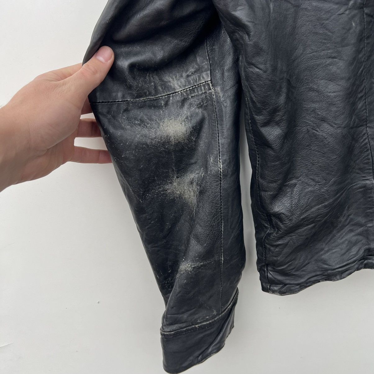 Superdry Super dry leather jacket vintage Size US L / EU 52-54 / 3 - 10 Thumbnail