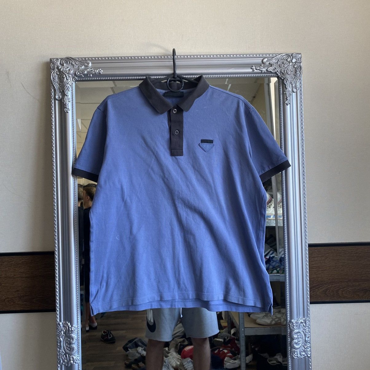 トップス Prada archive design shirts Prada Vintage Archive Spring 2003 Pink Silver Silk Brocade T
