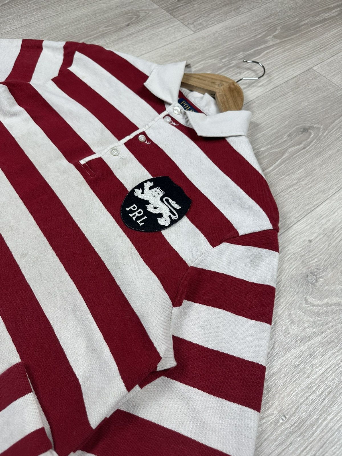 Polo Ralph Lauren Vintage Polo Ralph Lauren Mercer Team Rugby Shirt Chief Keef Size US L / EU 52-54 / 3 - 4 Thumbnail