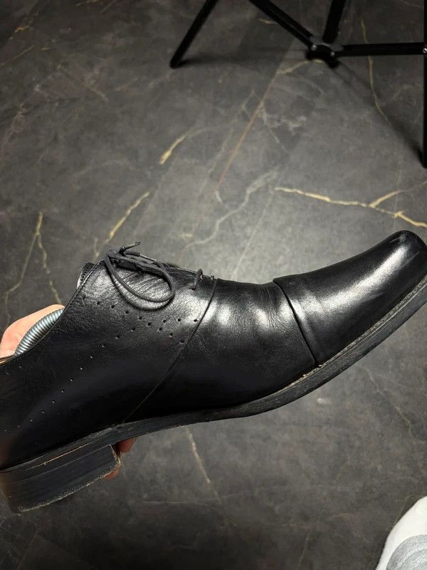 Paraboot Paraboot Black Leather Suit Boots Shoes Elegant Size US 9 / EU 42 - 7 Thumbnail