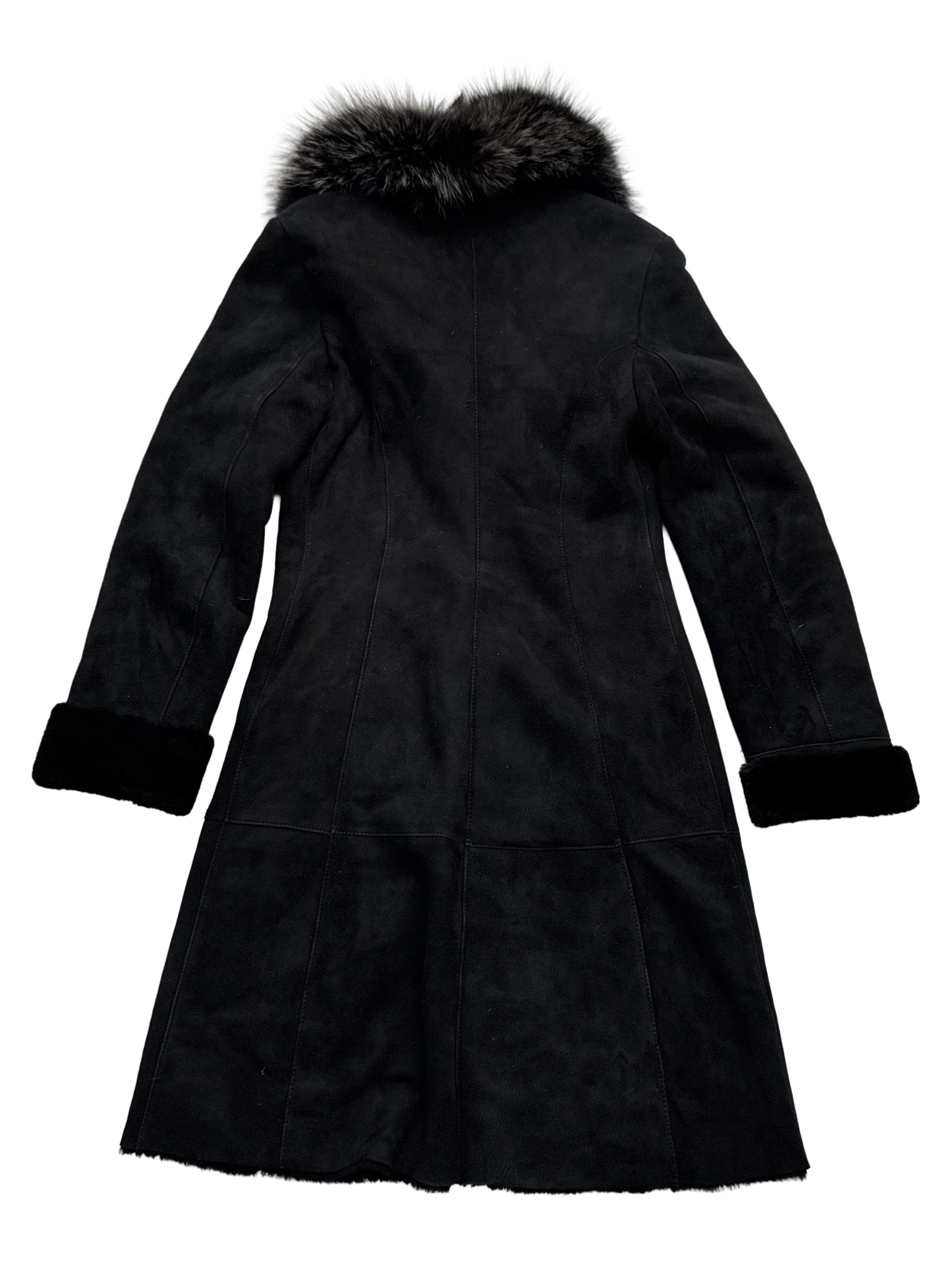 Vintage Vintage Real Sheepskin Coat With Real Fur Neck Size S / US 4 / IT 40 - 11 Thumbnail