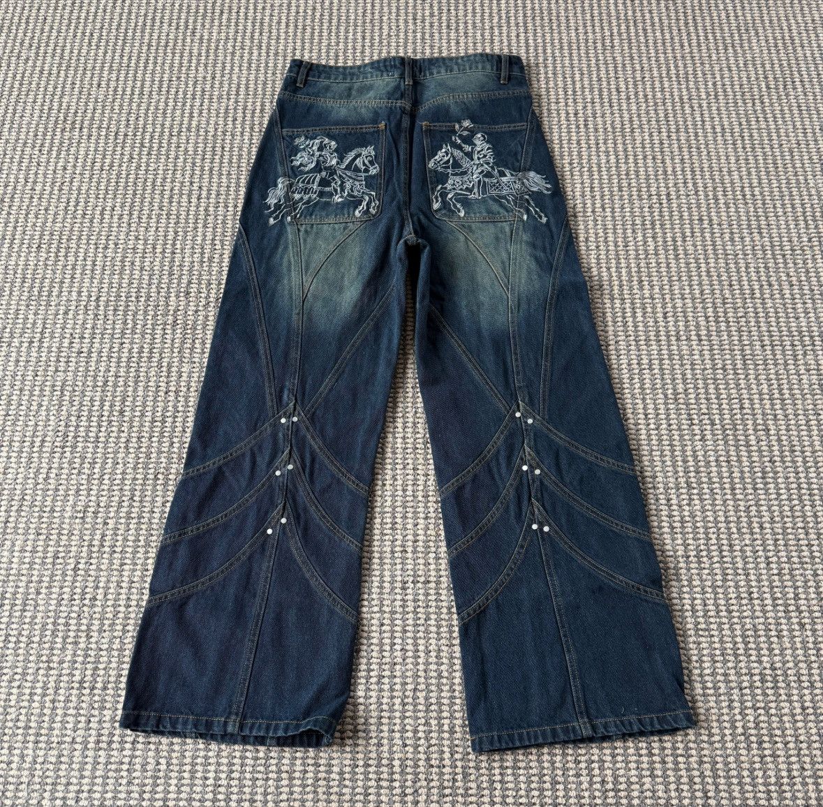 Other Vescart denim embroiled Armor jeans S Size 26" / US 2 / IT 38 - 1 Thumbnail