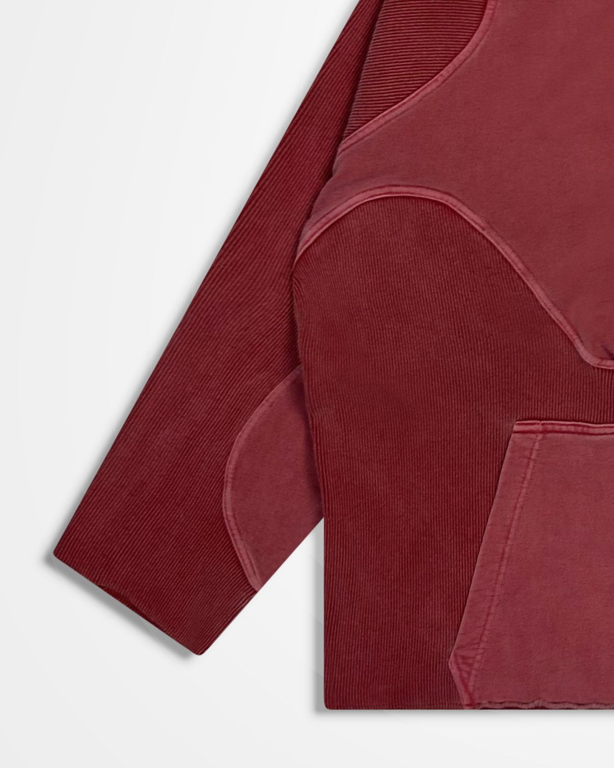 Lueder Lueder, SS25 Washed Red Armour Hoodie Size US L / EU 52-54 / 3 - 4 Thumbnail