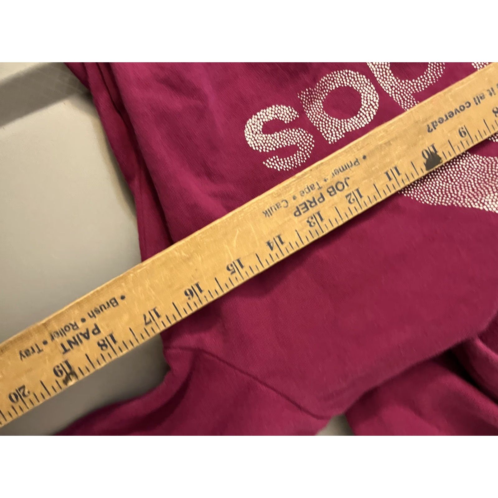 Adidas Adidas Hoodie Womens Small 8-10 Magenta Purple Sweatshirt No Drawstring Crew Neck Pullover Logo Activewear Pockets 100% Polyester Size S / US 4 / IT 40 - 5 Thumbnail