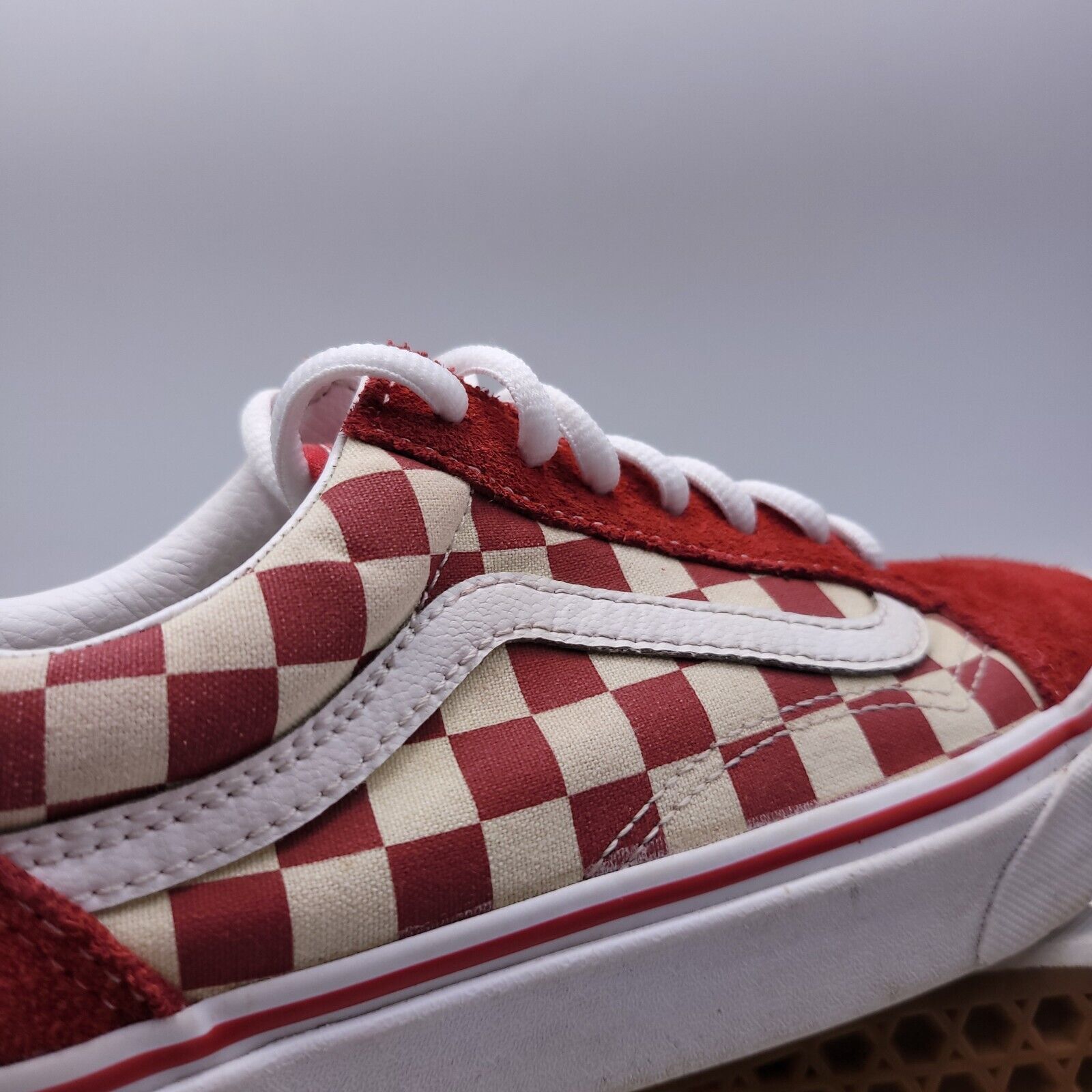Vans Vans Off the Wall Old Skool Shoe Womens Size 7.5 500714 Red Size US 7.5 / IT 37.5 - 8 Thumbnail