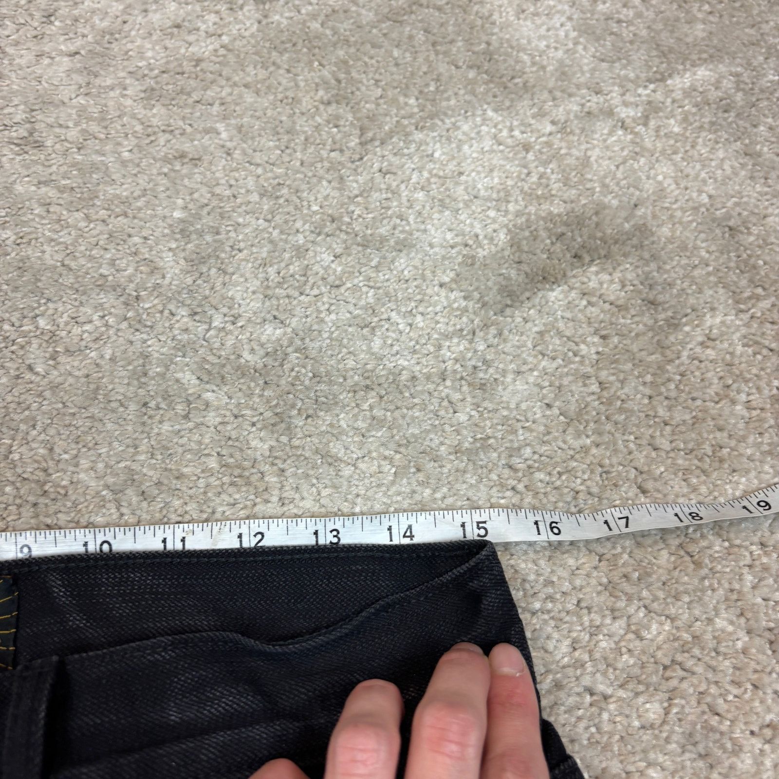 Brave Star Selvage Brave Star Selvedge The Slim Straight Black Jeans Mens 29x34 Size US 29 - 7 Thumbnail