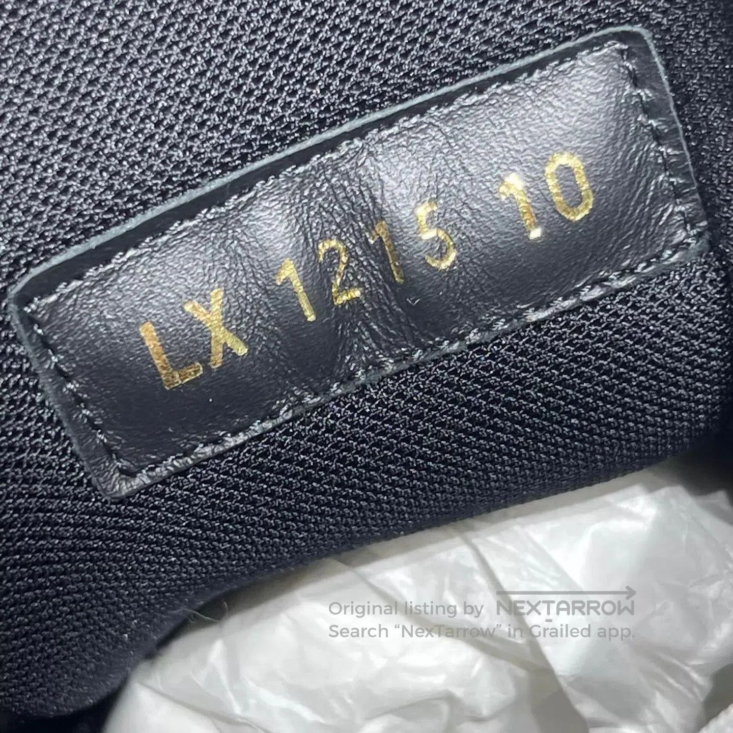 Louis Vuitton Black Low-Top Sneakers Size 11. Size US 11 / EU 44 - 8 Thumbnail