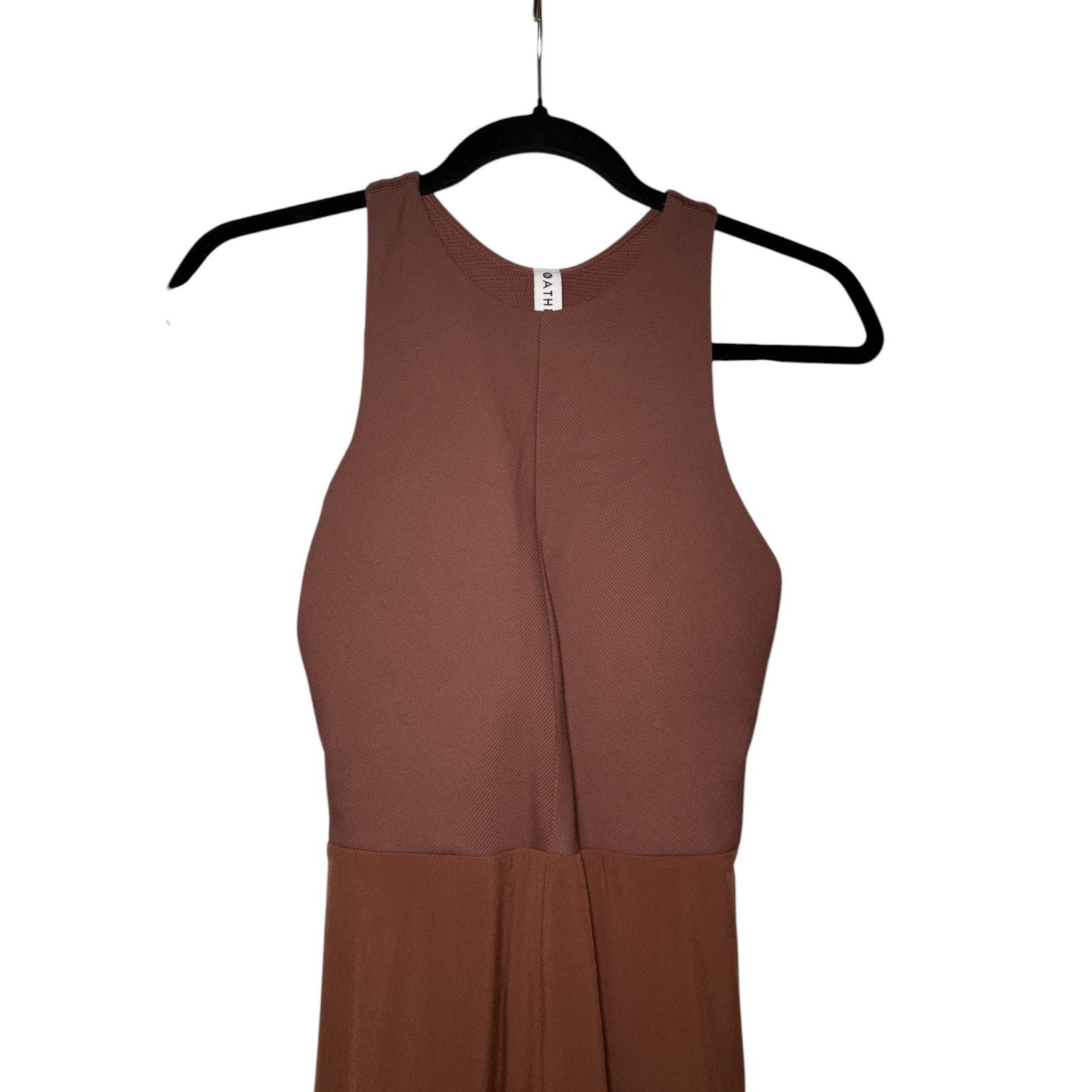 Athleta Athleta Winona Midi Support Cut Out Racerback Tank Dress XS Size XS / US 0-2 / IT 36-38 - 4 Thumbnail